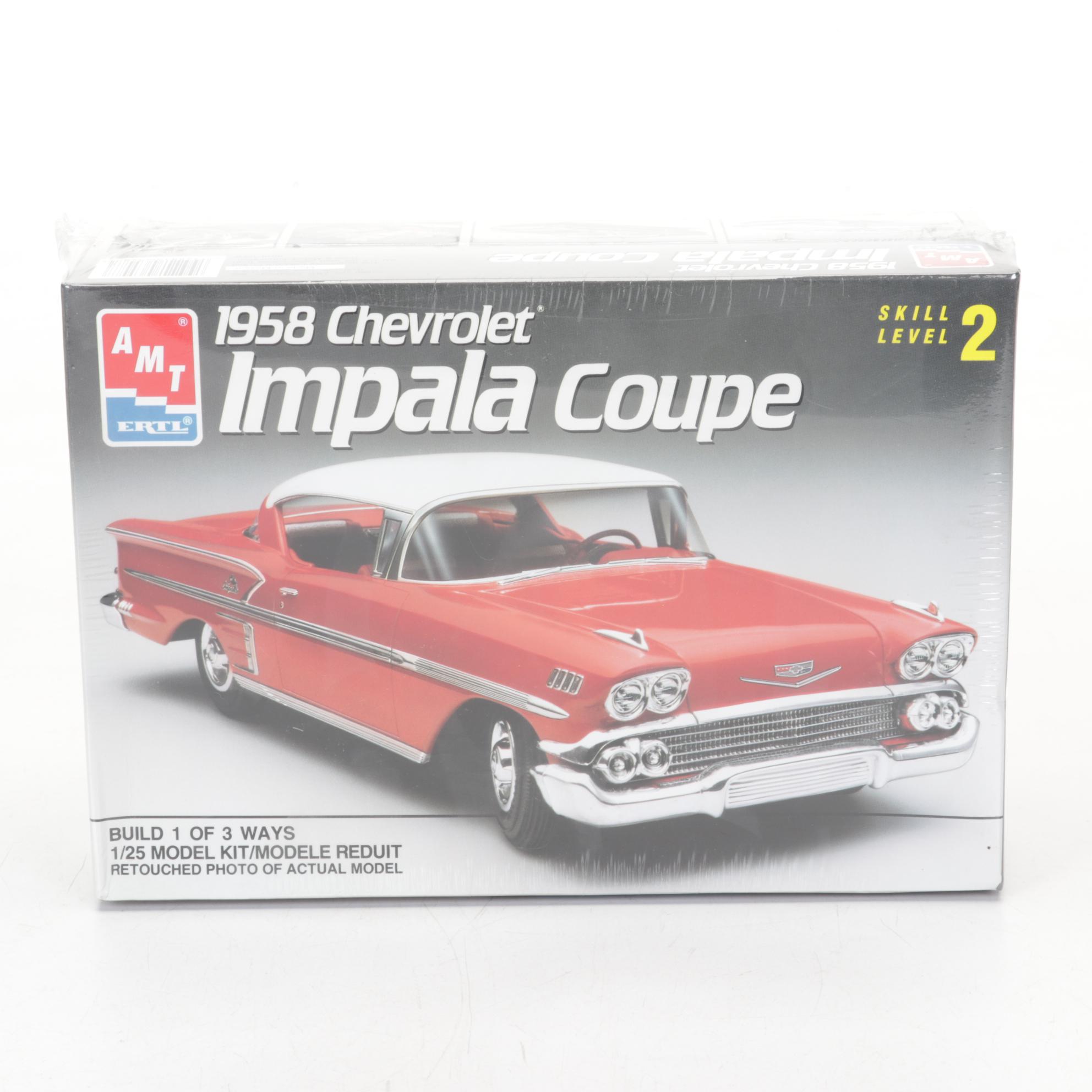 ERTL 1958 Chevrolet Impala and Other Model Kits
