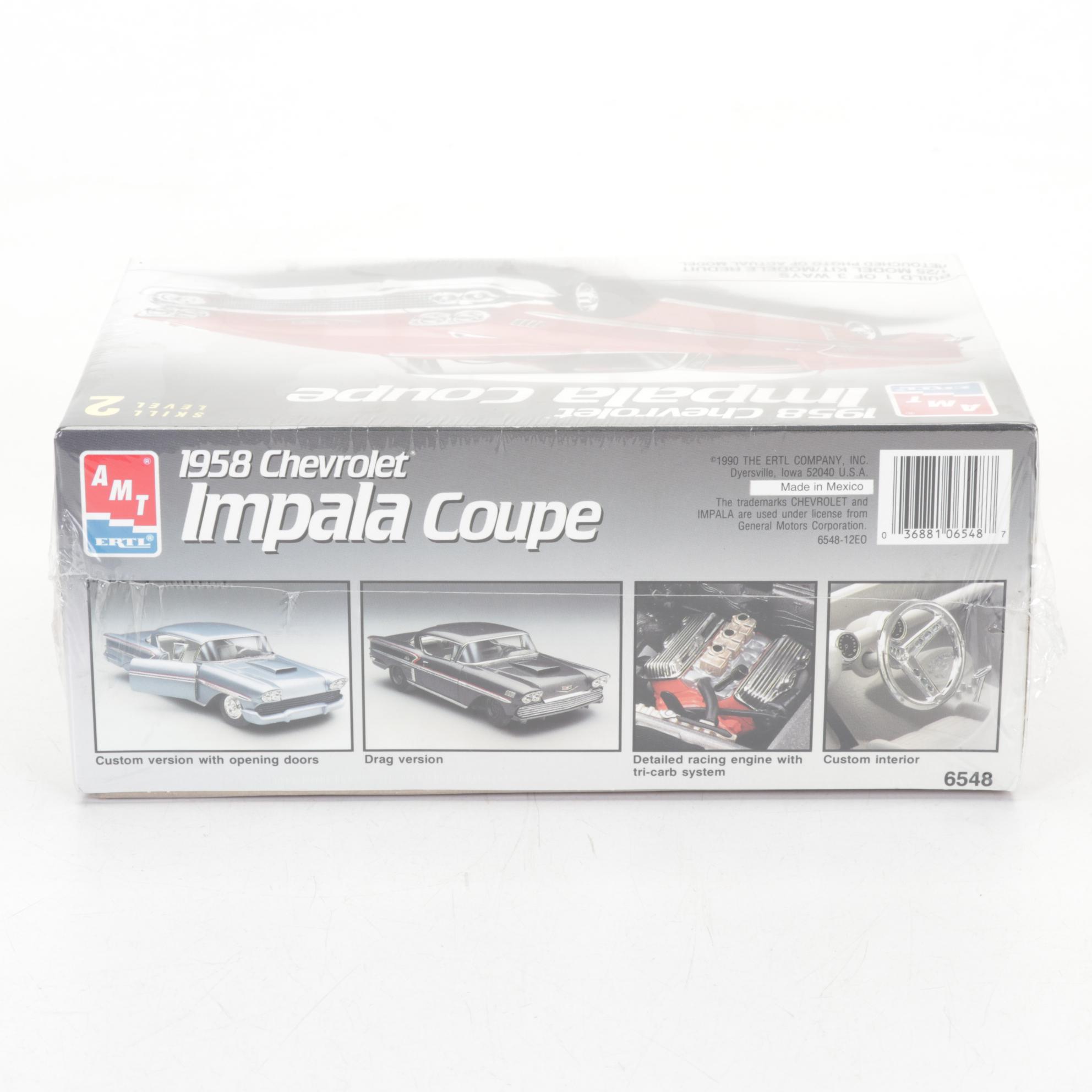 ERTL 1958 Chevrolet Impala and Other Model Kits