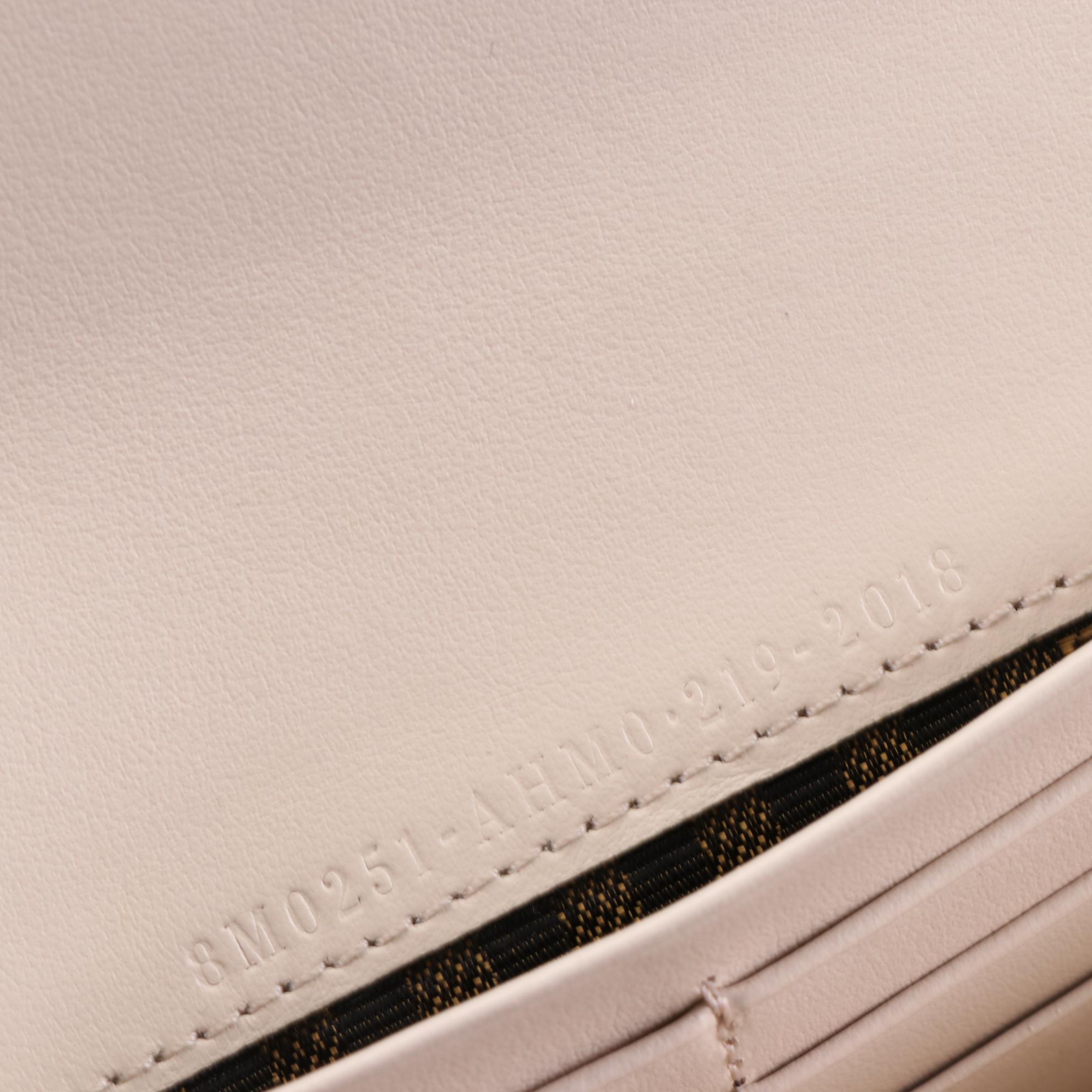 Fendi Continental Wallet in Leather with Box and Dust Bag