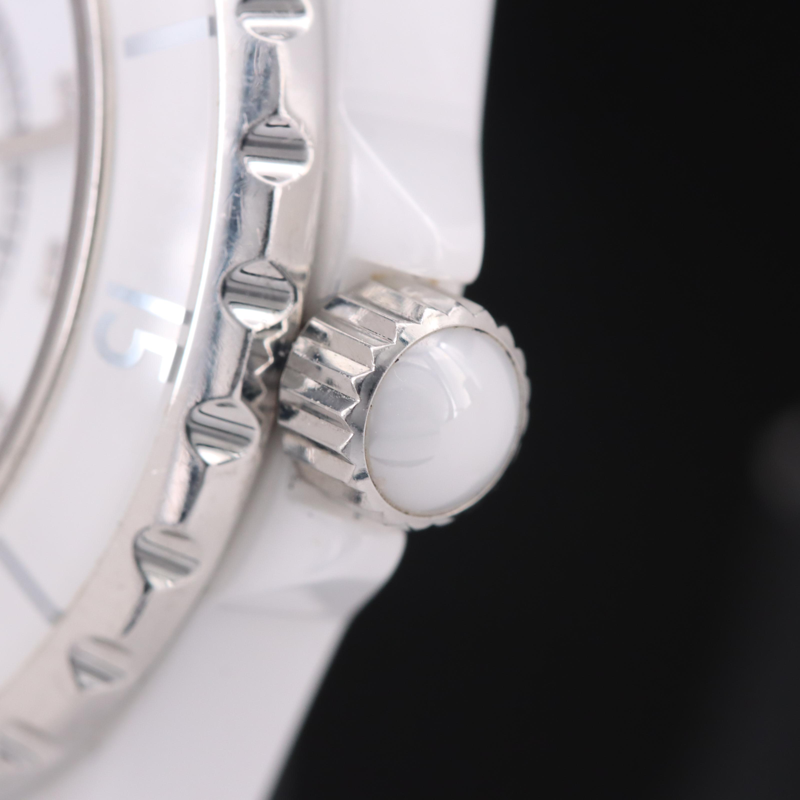 Chanel J12 Diamond Dial Ceramic Watch