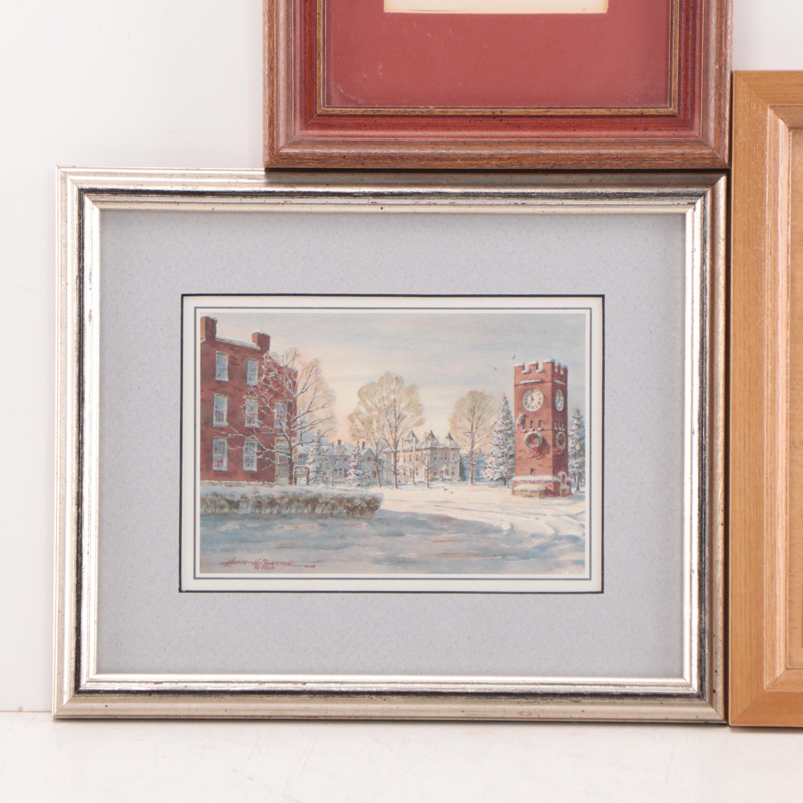 Floral Wood Inlay Wall-Hanging and More