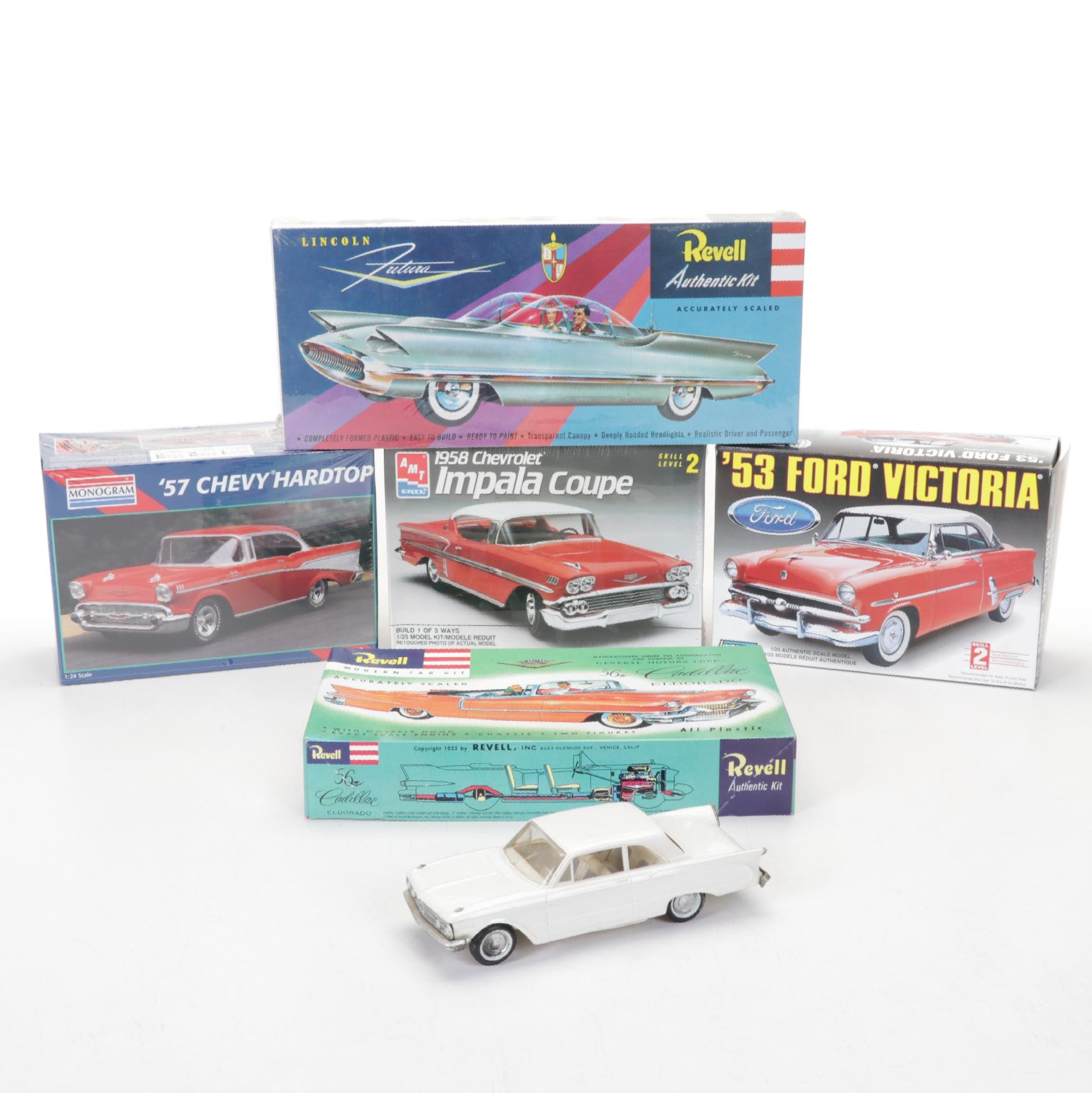 ERTL 1958 Chevrolet Impala and Other Model Kits