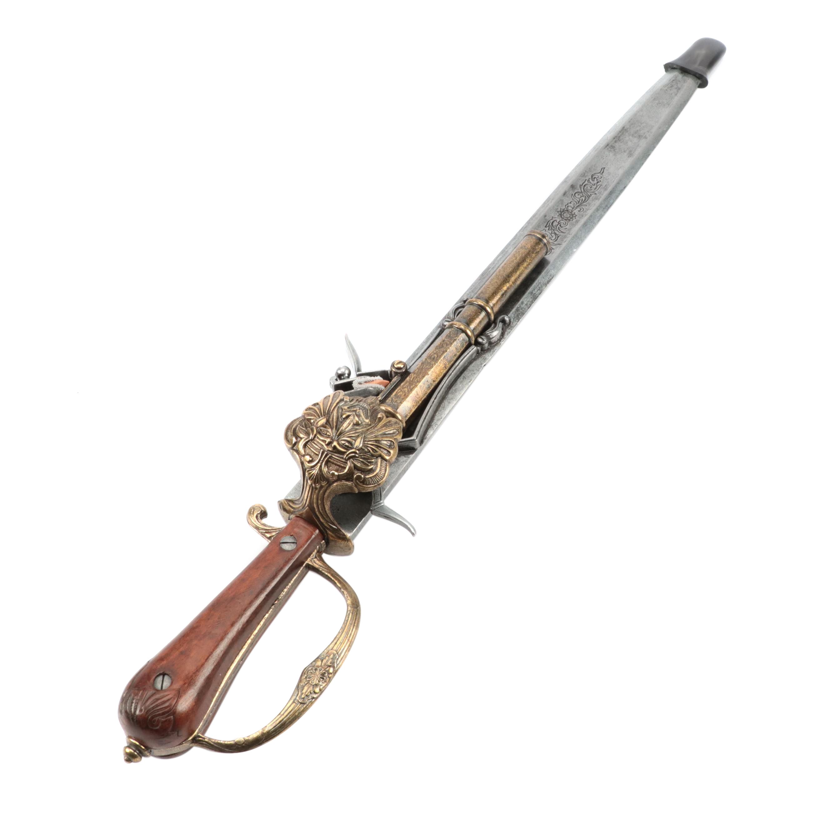 Denix Replica Flintlock Style Pistol Fantasy Sword