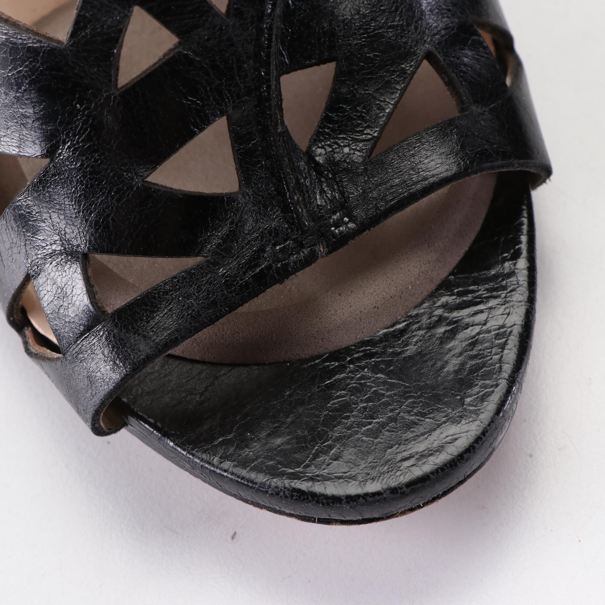 Aquatalia Suede Ankle Boots and Boutique 9 Javan Strappy Sandals with Box