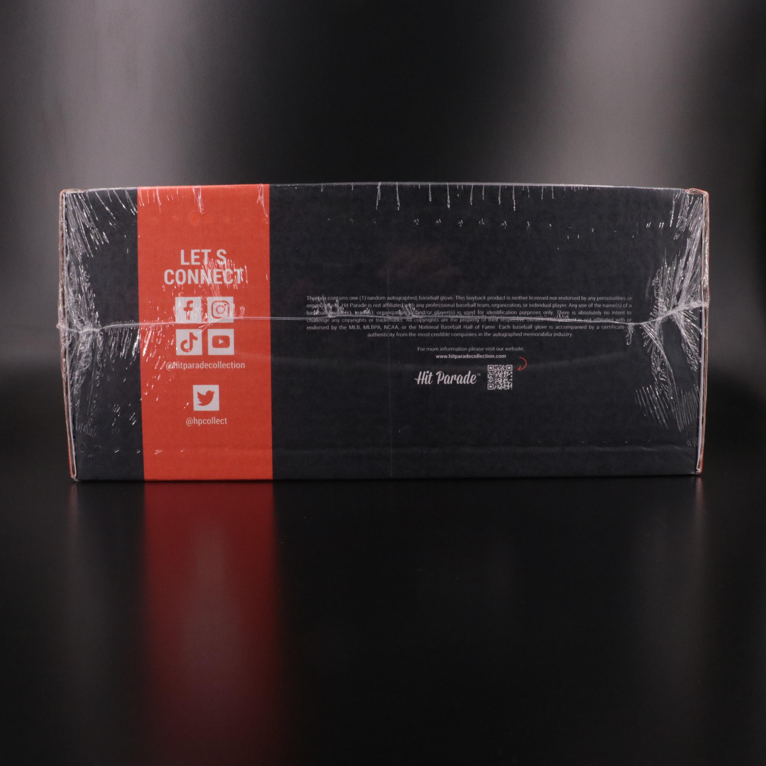 2023 Hit Parade MLB Mystery Player Signed Baseball Glove Series 1 Hobby Box