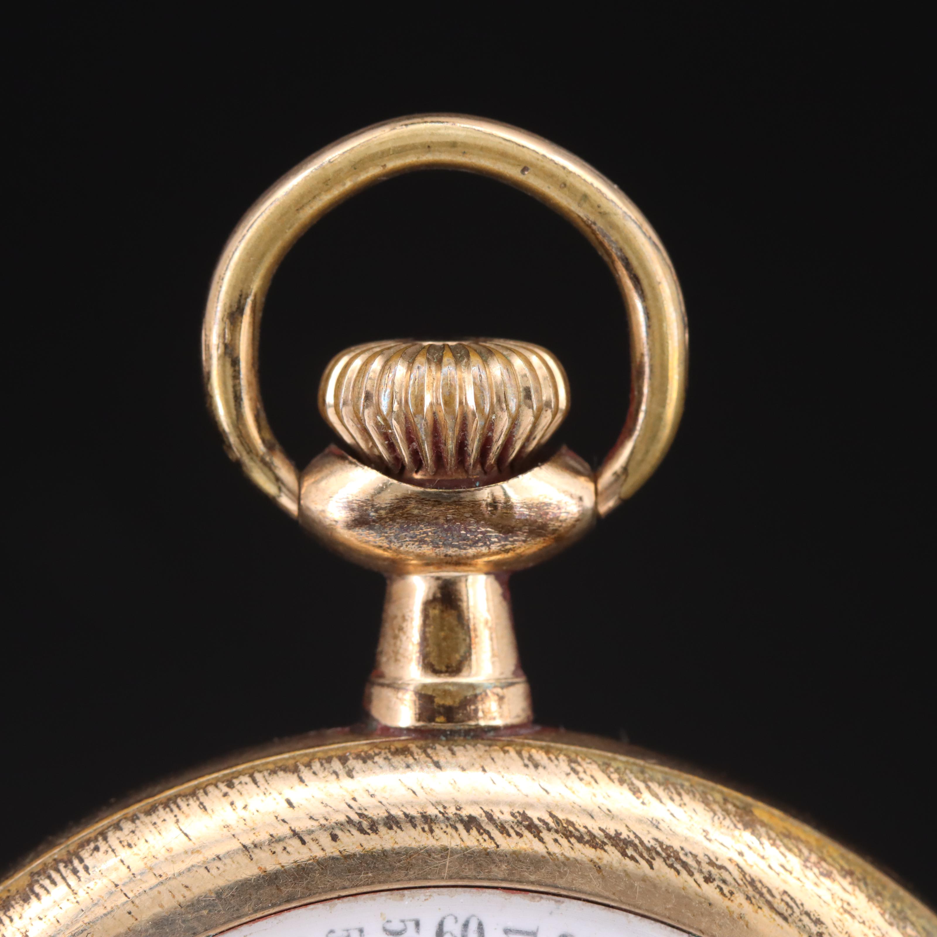 Vintage Capitol by Buren Swiss Pocket Watch