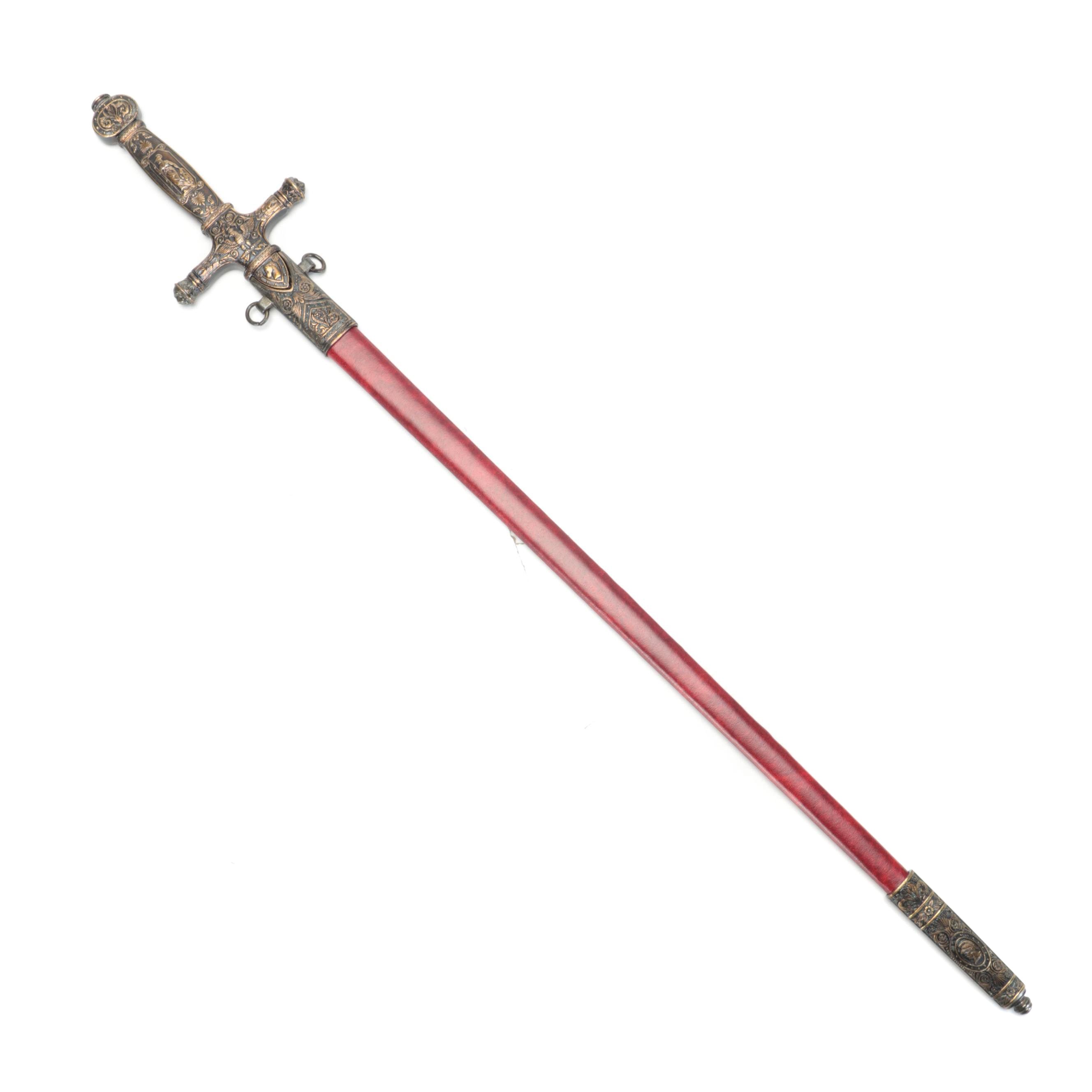 Denix Replica Medieval Sword with Sheath