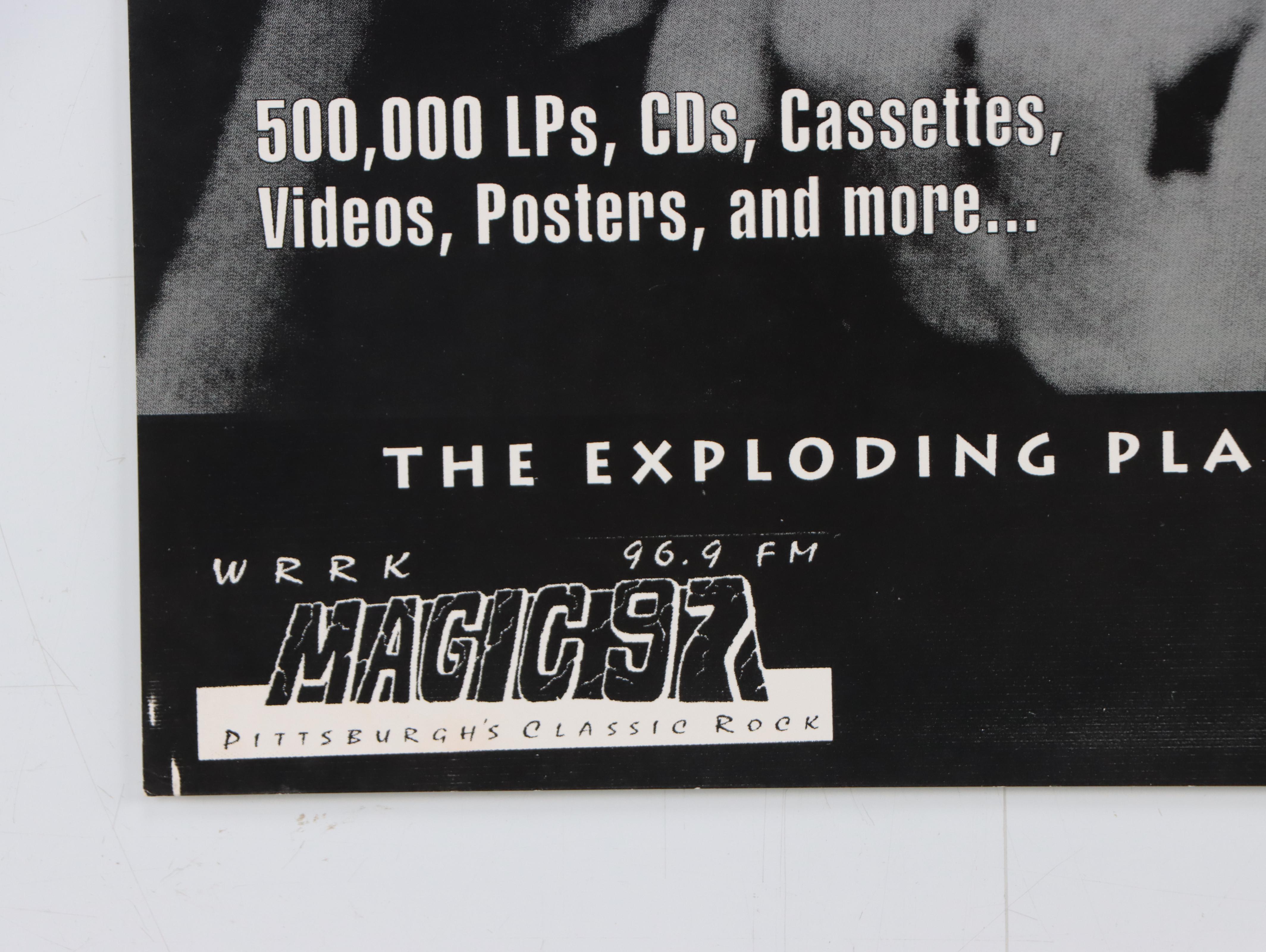 Andy Warhol Commemorative Pittsburgh Rock 'N Roll Expo Poster