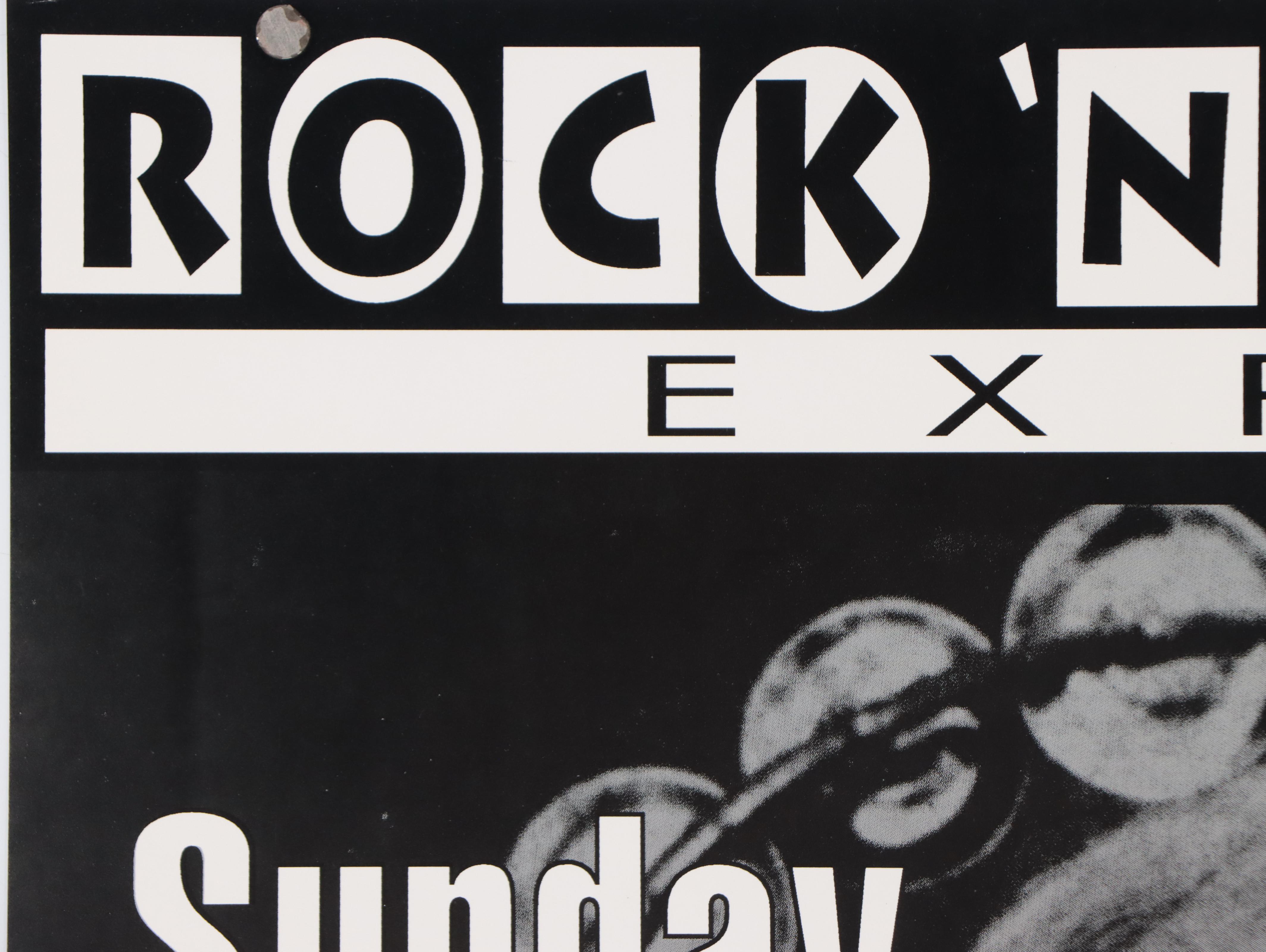 Andy Warhol Commemorative Pittsburgh Rock 'N Roll Expo Poster