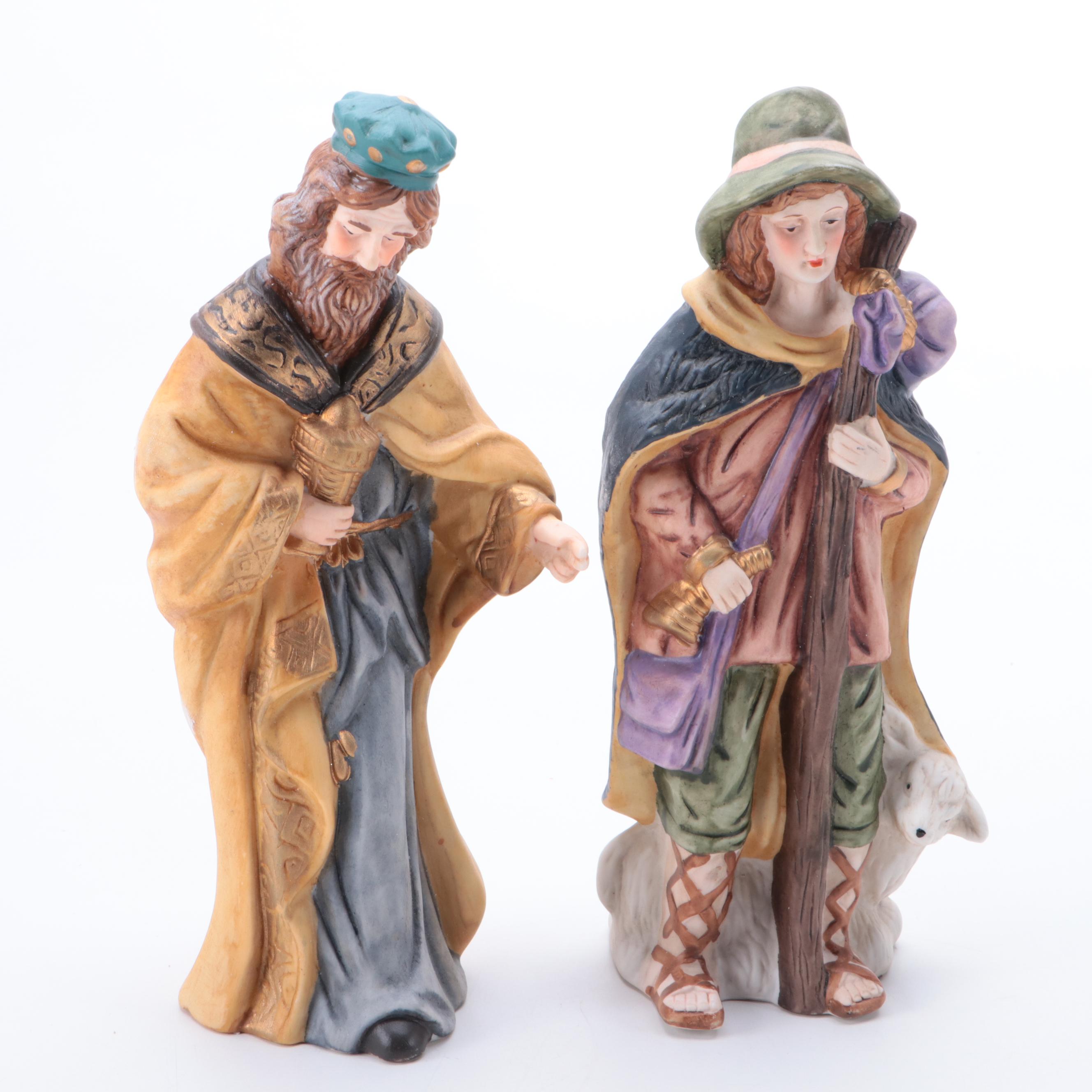 Ceramic Nativity Set