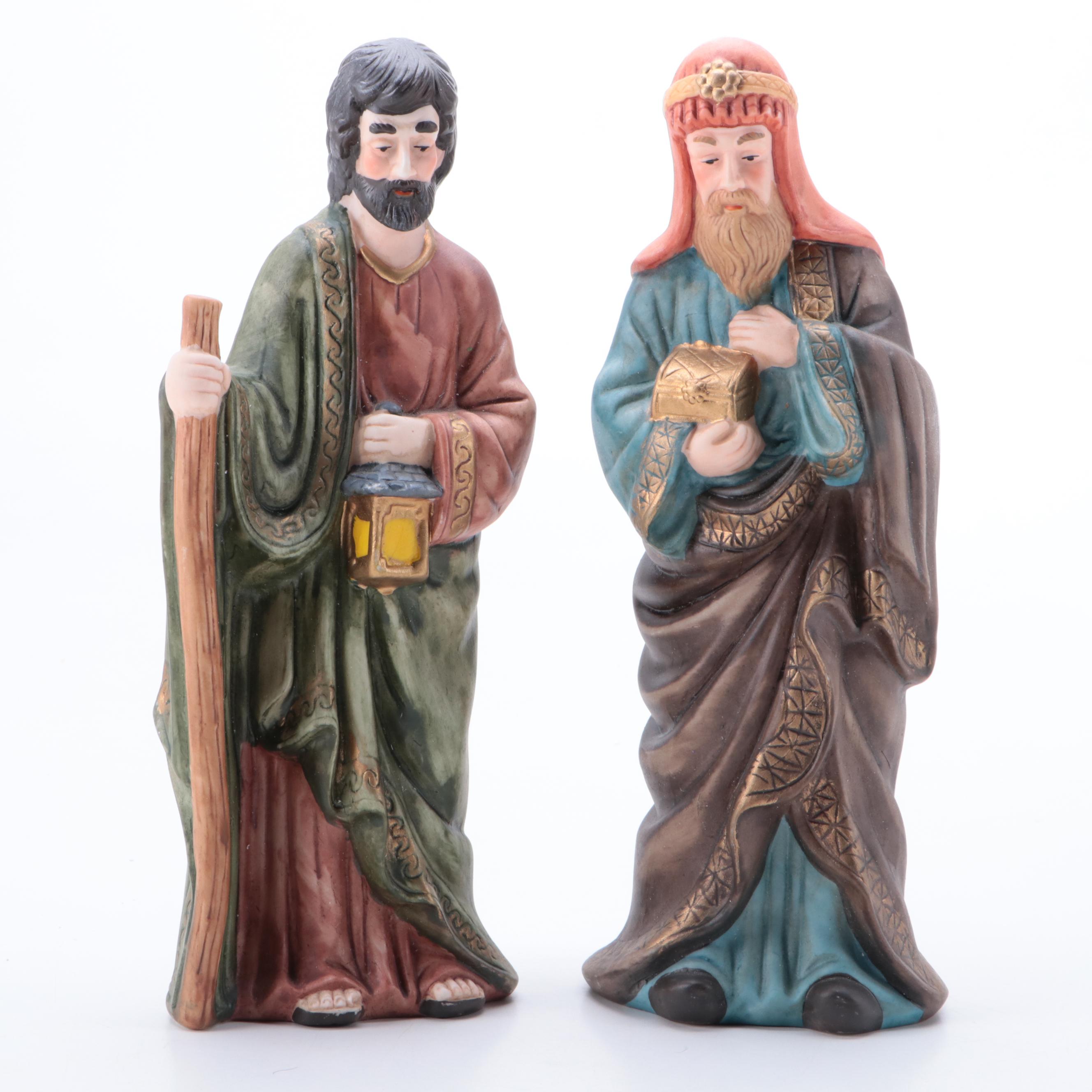 Ceramic Nativity Set