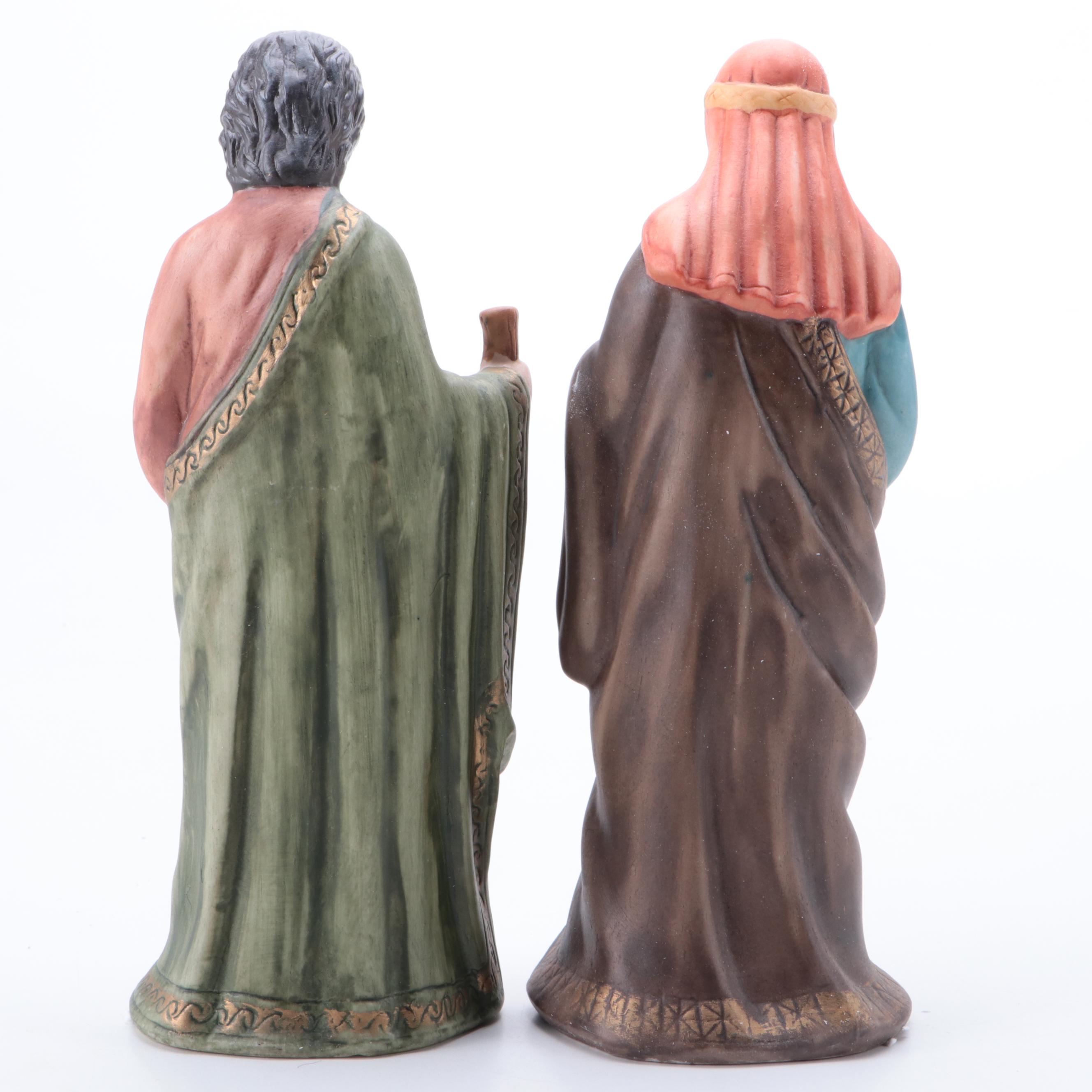 Ceramic Nativity Set