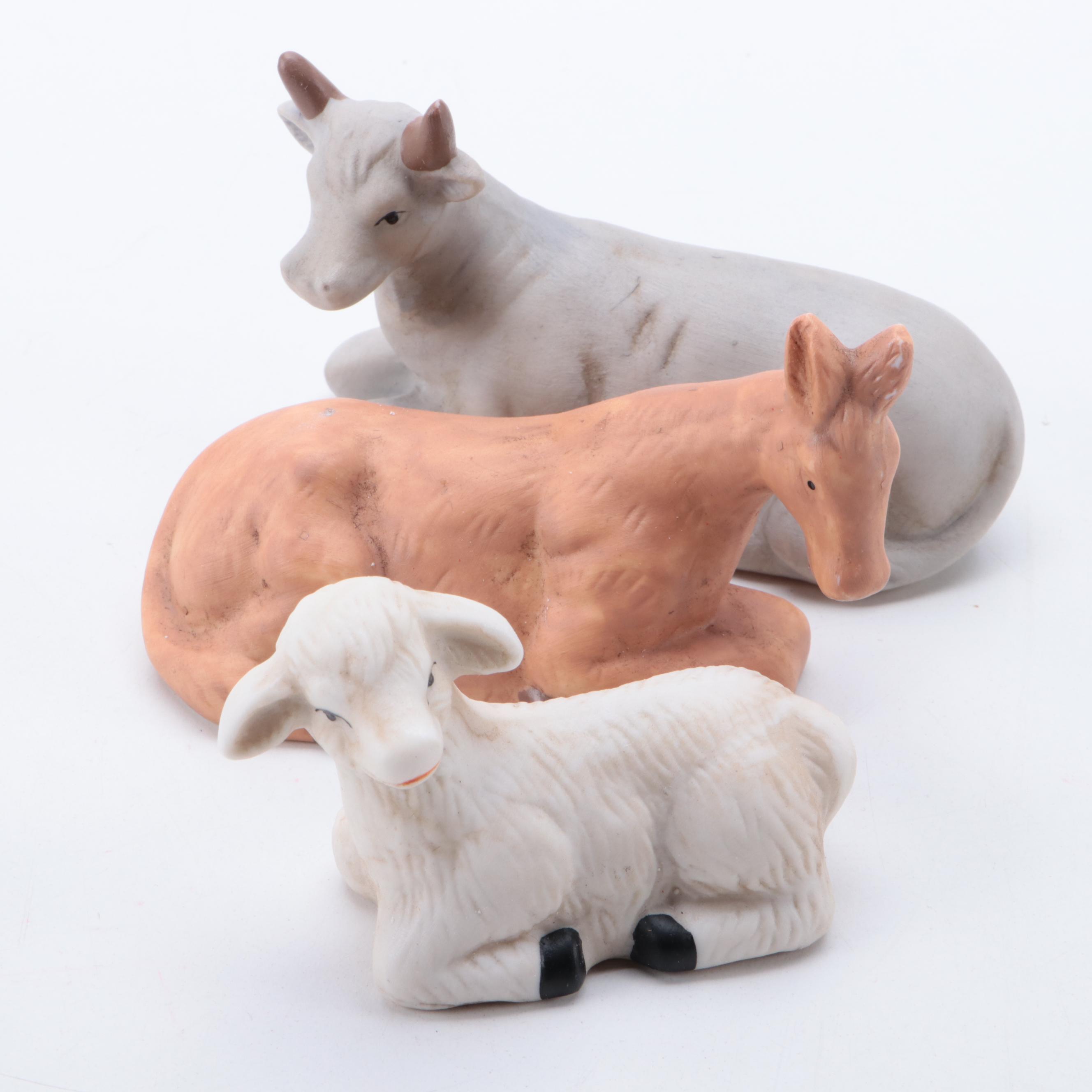 Ceramic Nativity Set