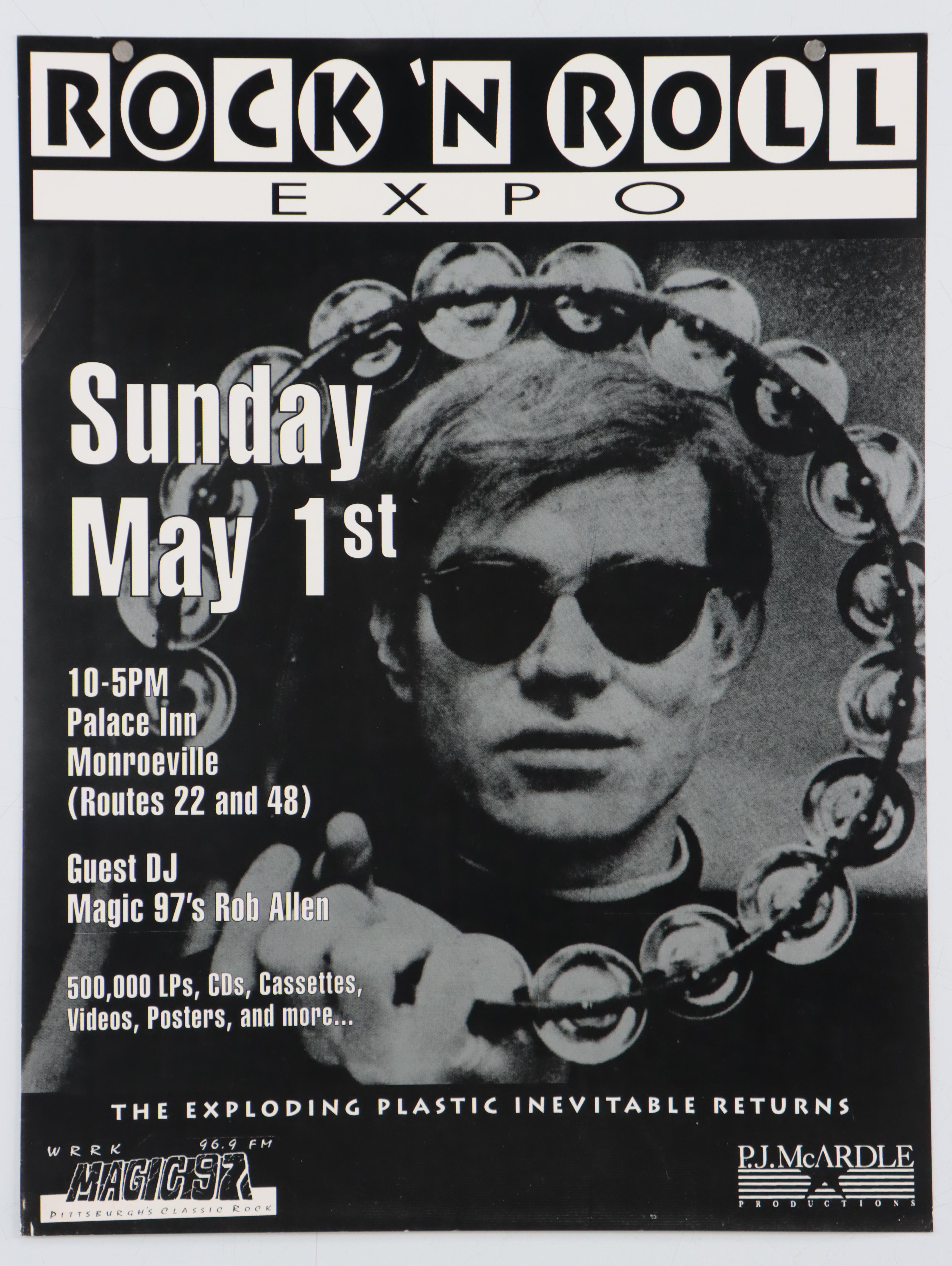 "Rock 'n Roll Expo" Advertisement Poster