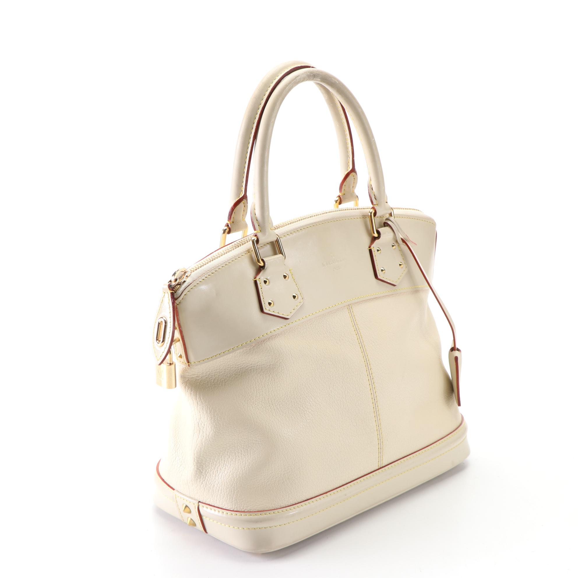 Louis Vuitton Lockit MM Handbag in Suhali Leather
