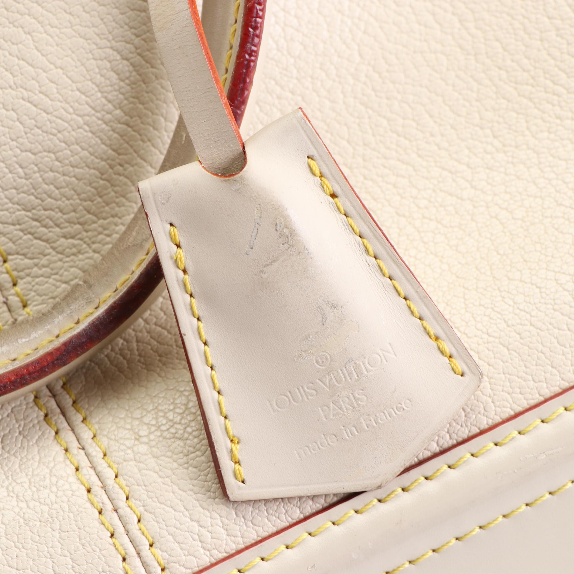 Louis Vuitton Lockit MM Handbag in Suhali Leather