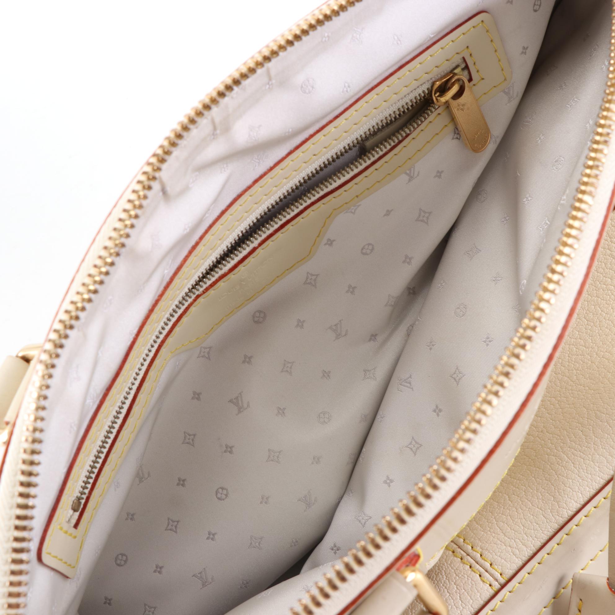 Louis Vuitton Lockit MM Handbag in Suhali Leather