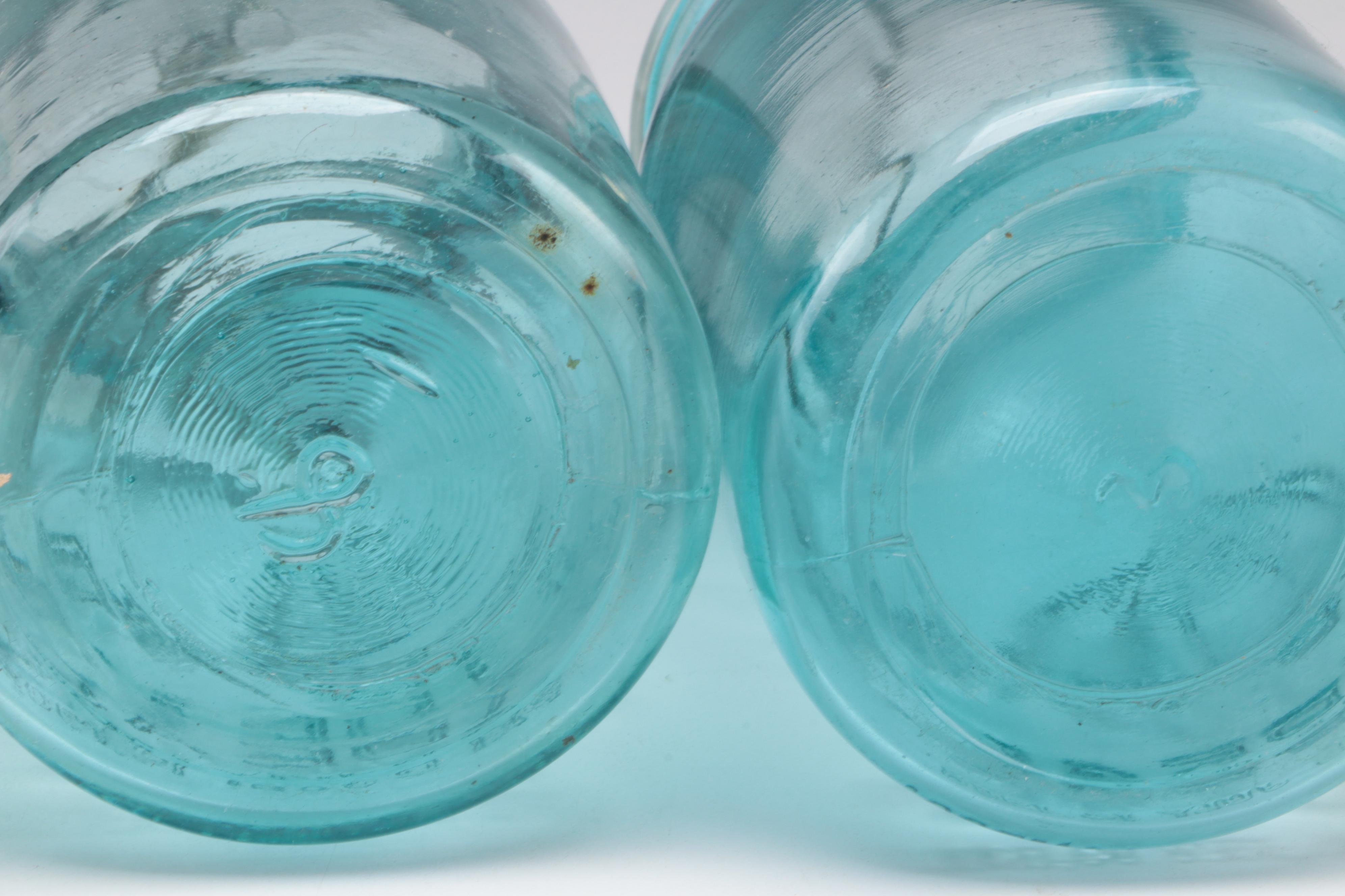 Ball Glass Canning Jars, Early to Mid 20th Century