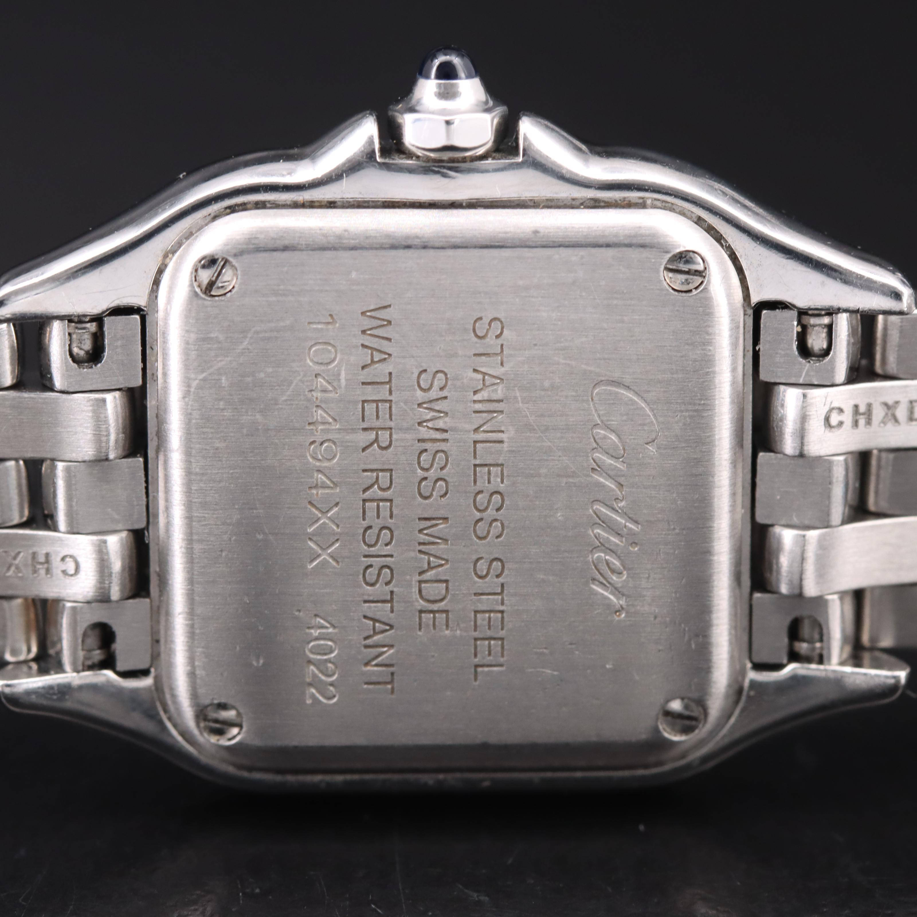 Cartier Panthère Stainless Steel Quartz Watch