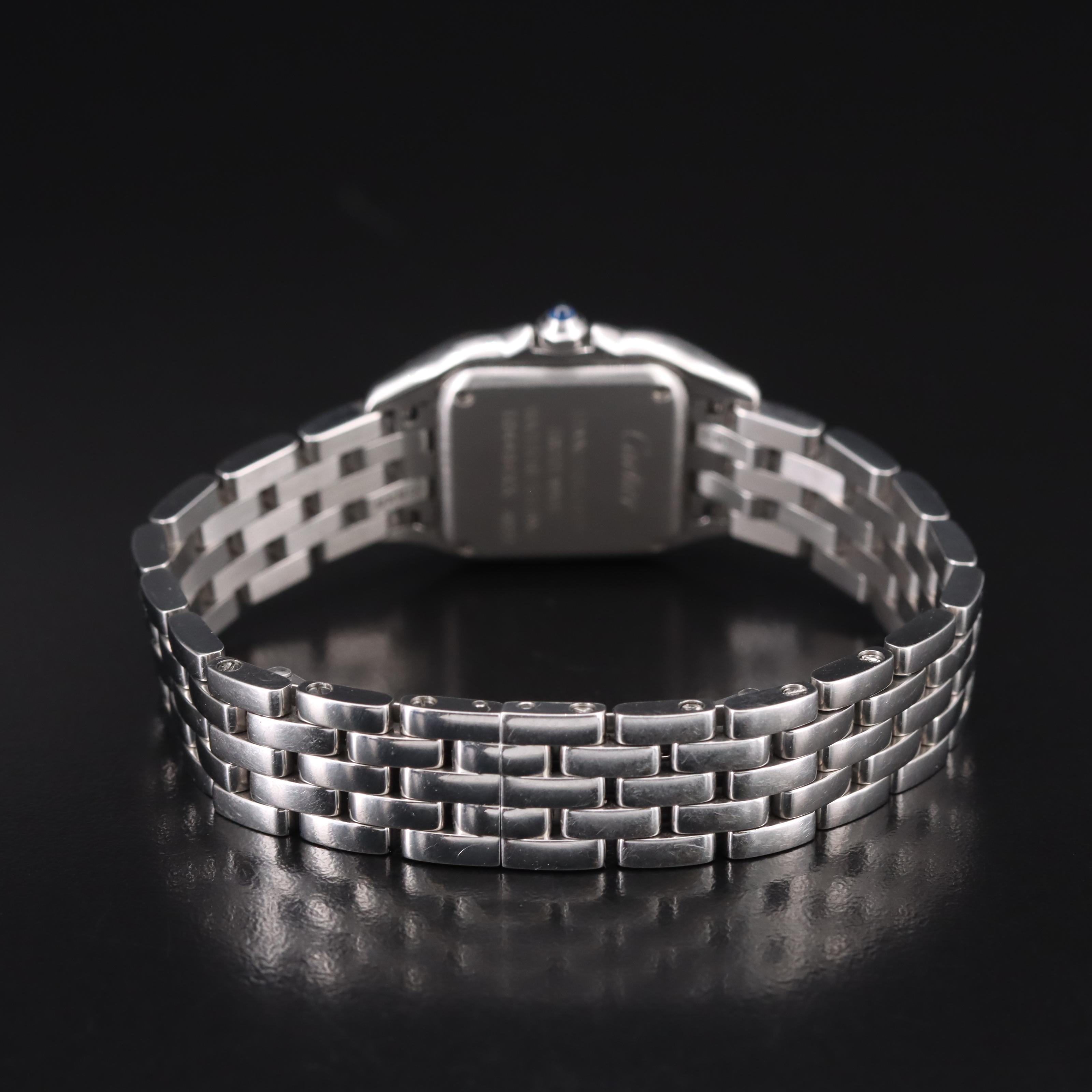 Cartier Panthère Stainless Steel Quartz Watch