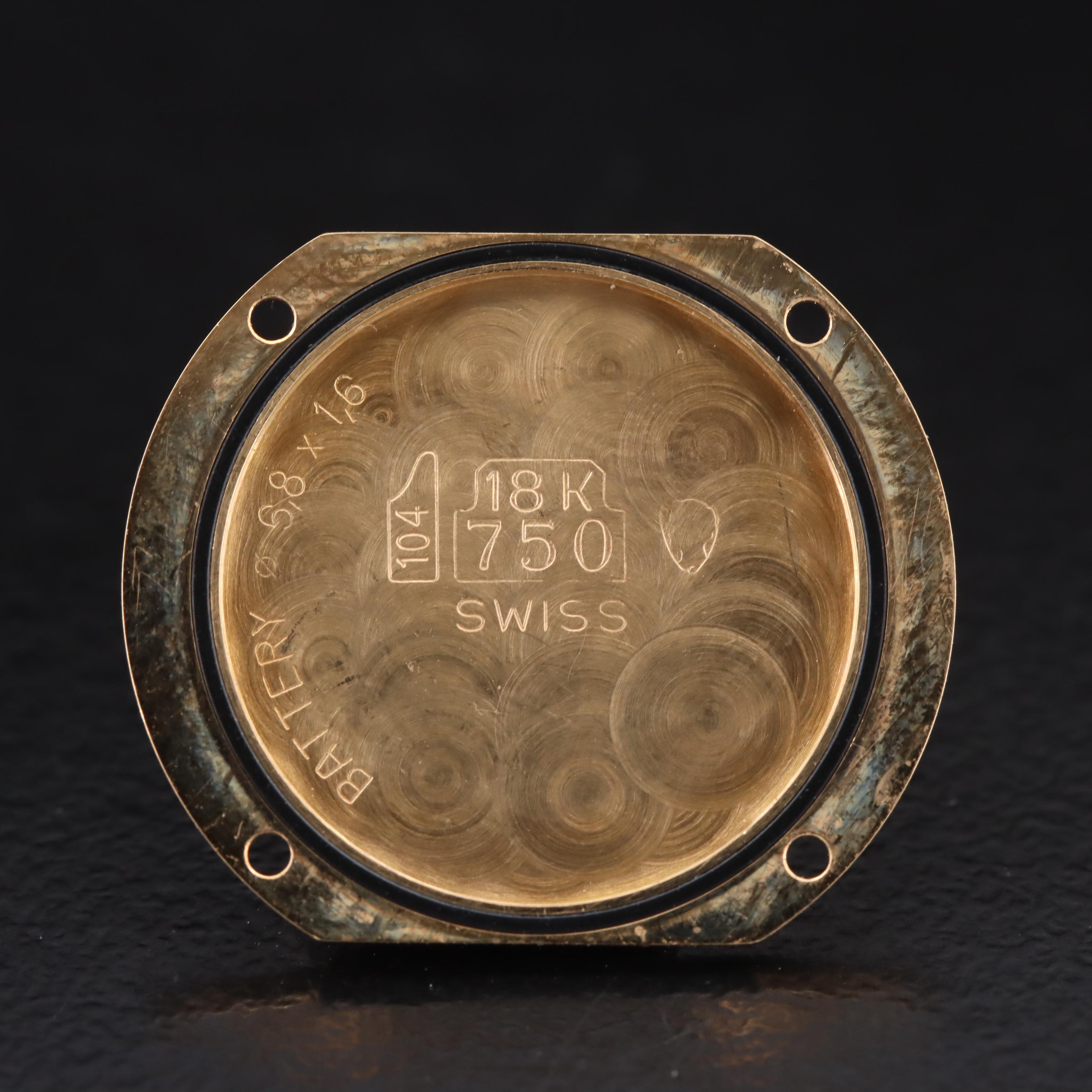 18K Cartier Quartz Watch