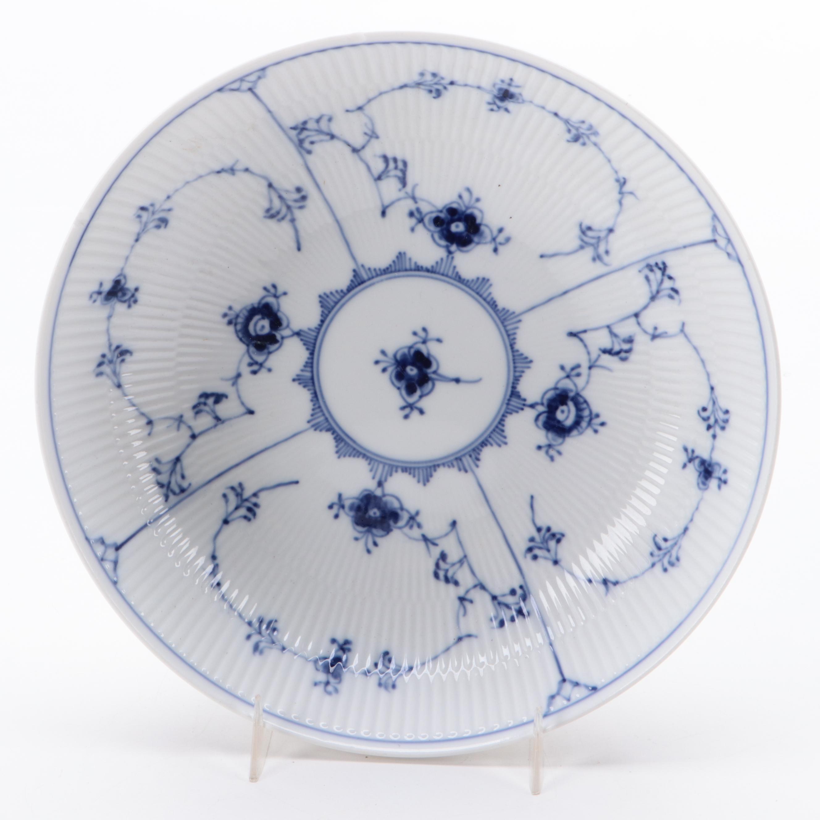 Meissen "Blue Onion" and Other Blue and White Porcelain Dinnerware