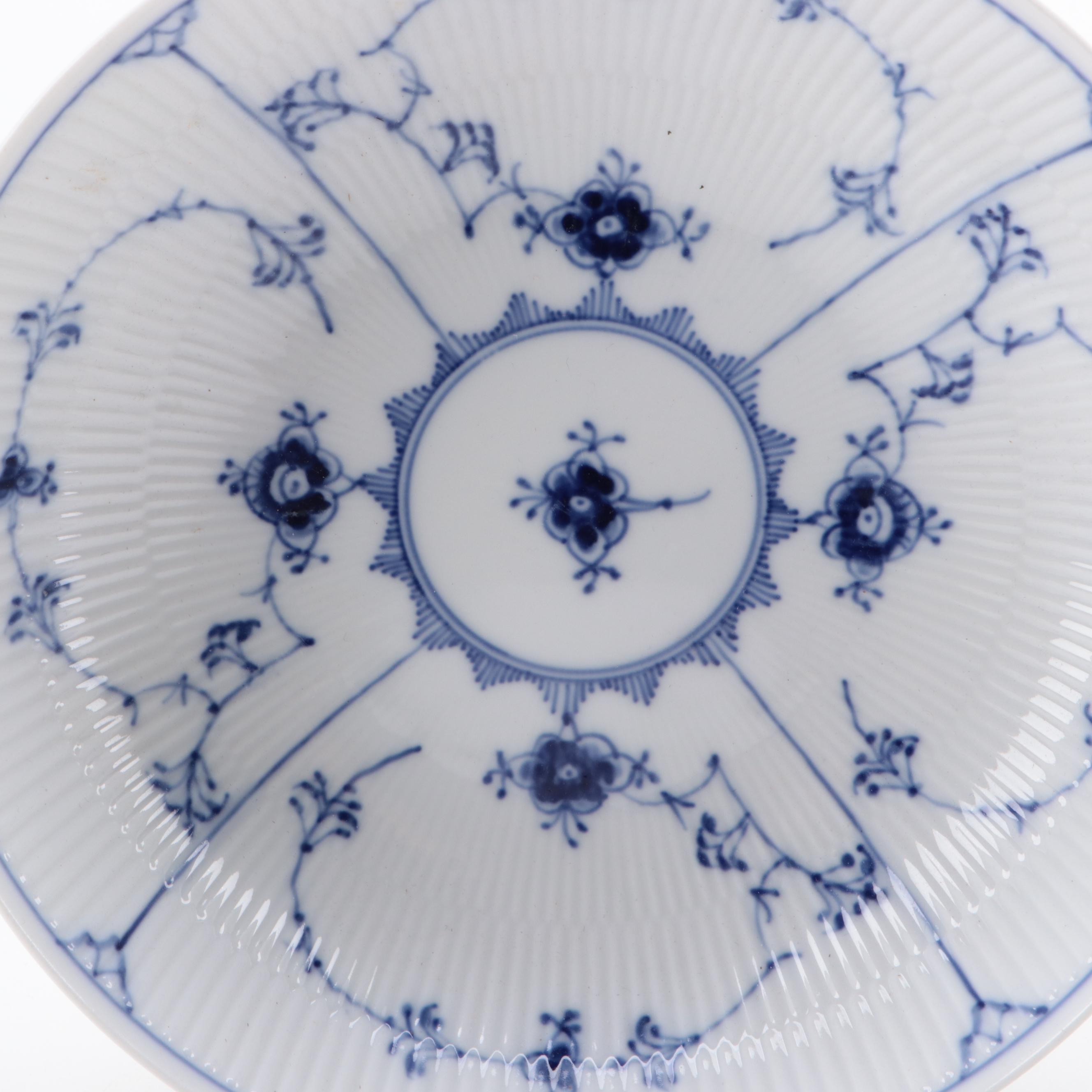 Meissen "Blue Onion" and Other Blue and White Porcelain Dinnerware