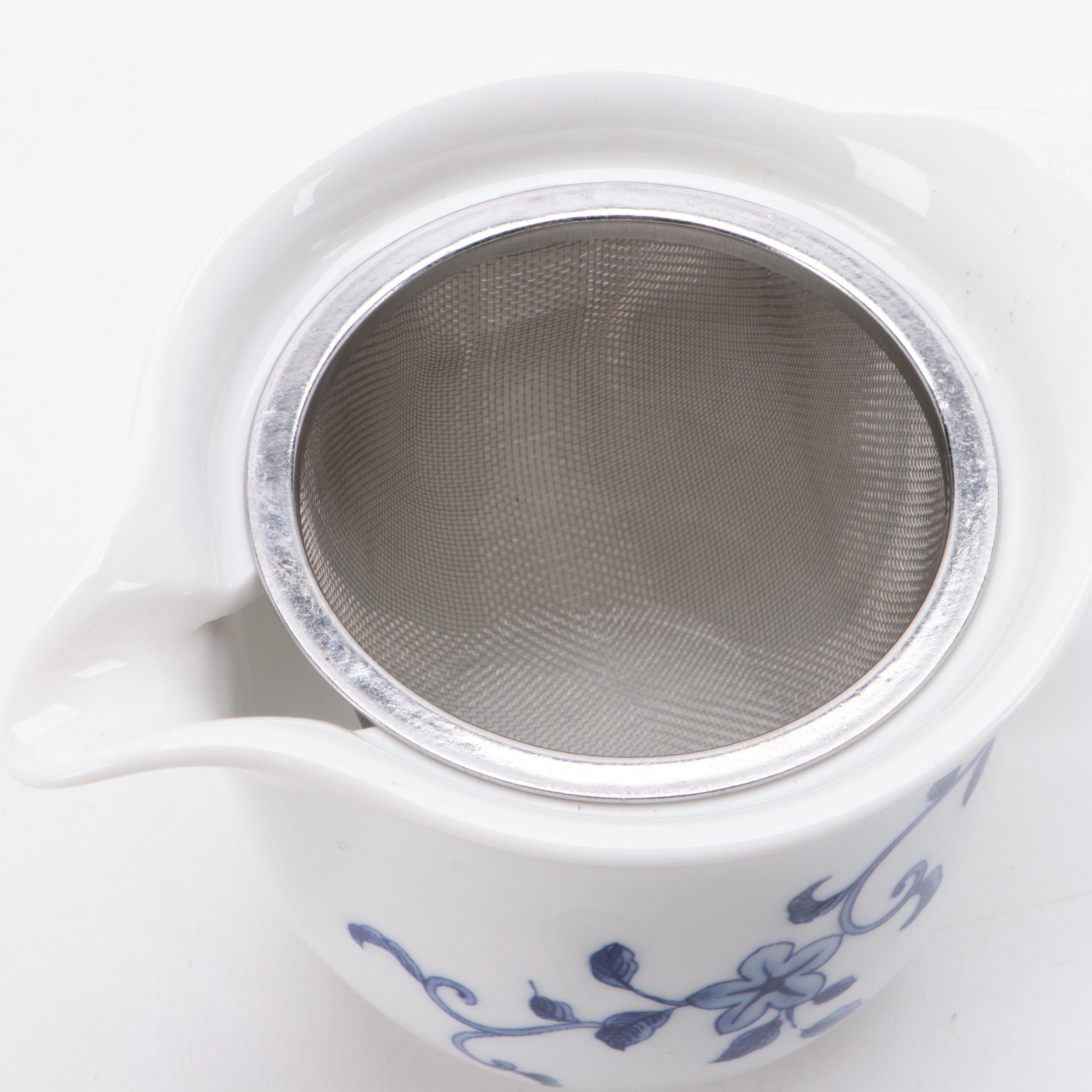 Meissen "Blue Onion" and Other Blue and White Porcelain Dinnerware