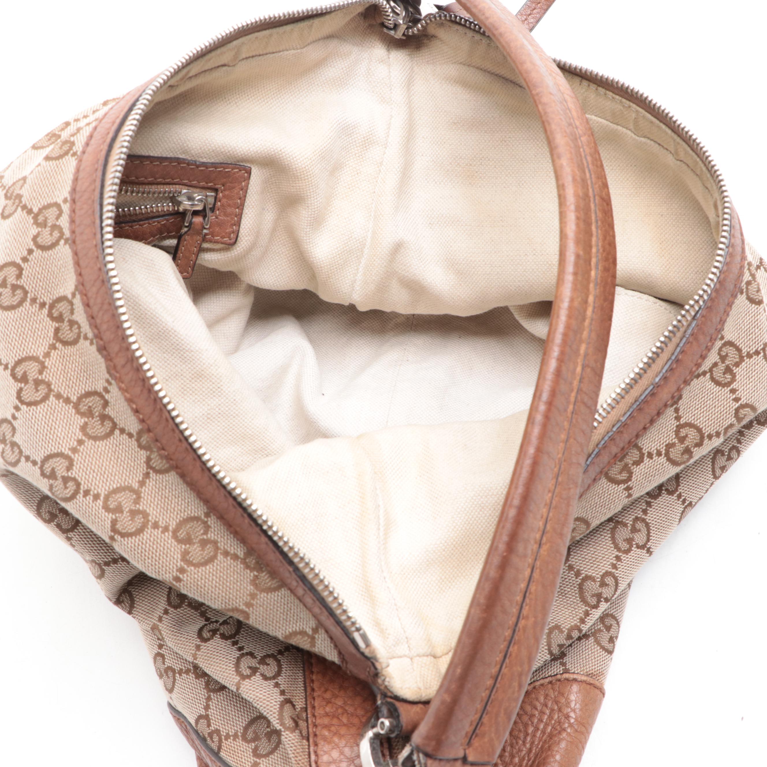 Gucci Miss GG Hobo Bag in GG Canvas and Leather