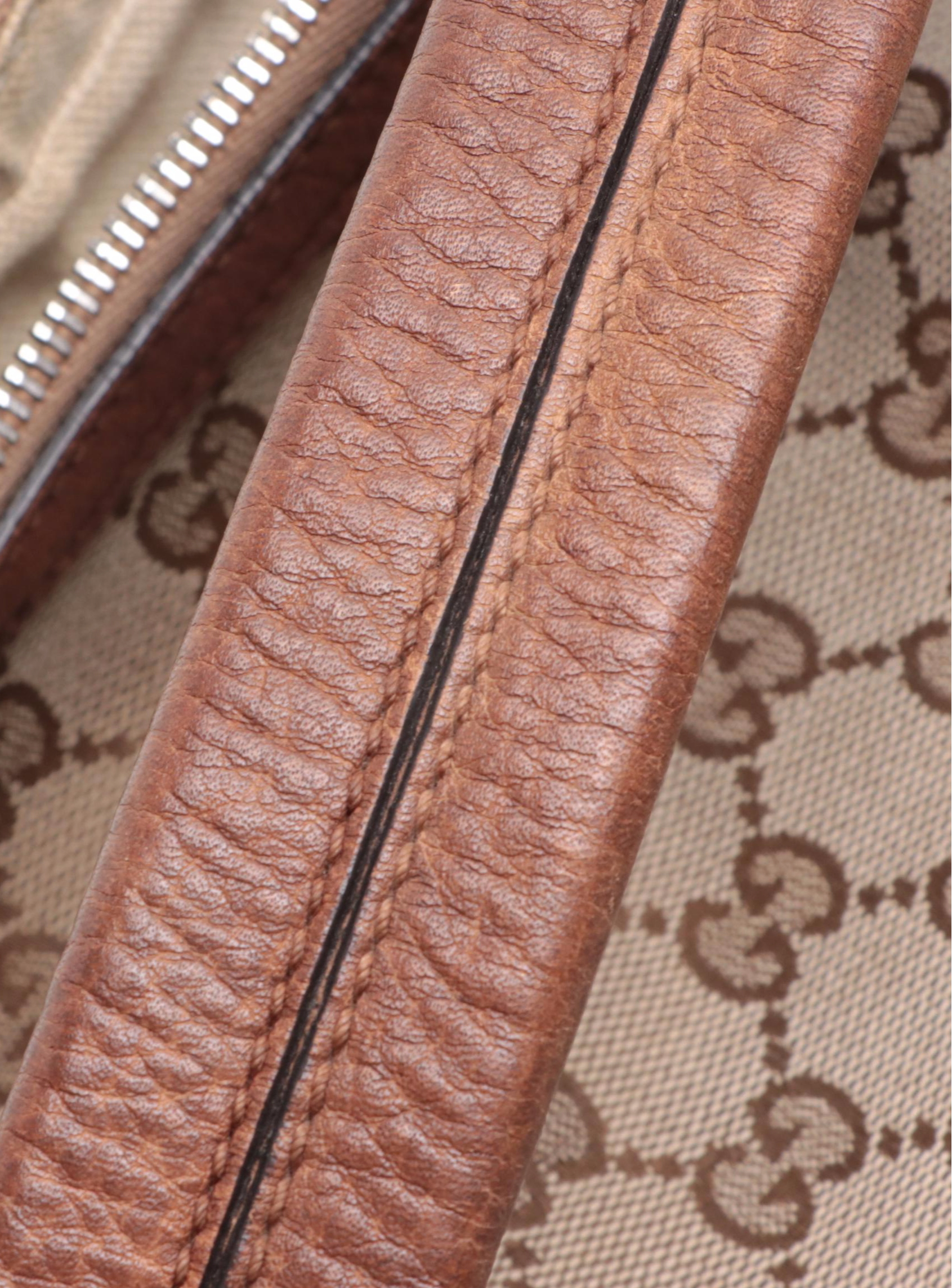 Gucci Miss GG Hobo Bag in GG Canvas and Leather