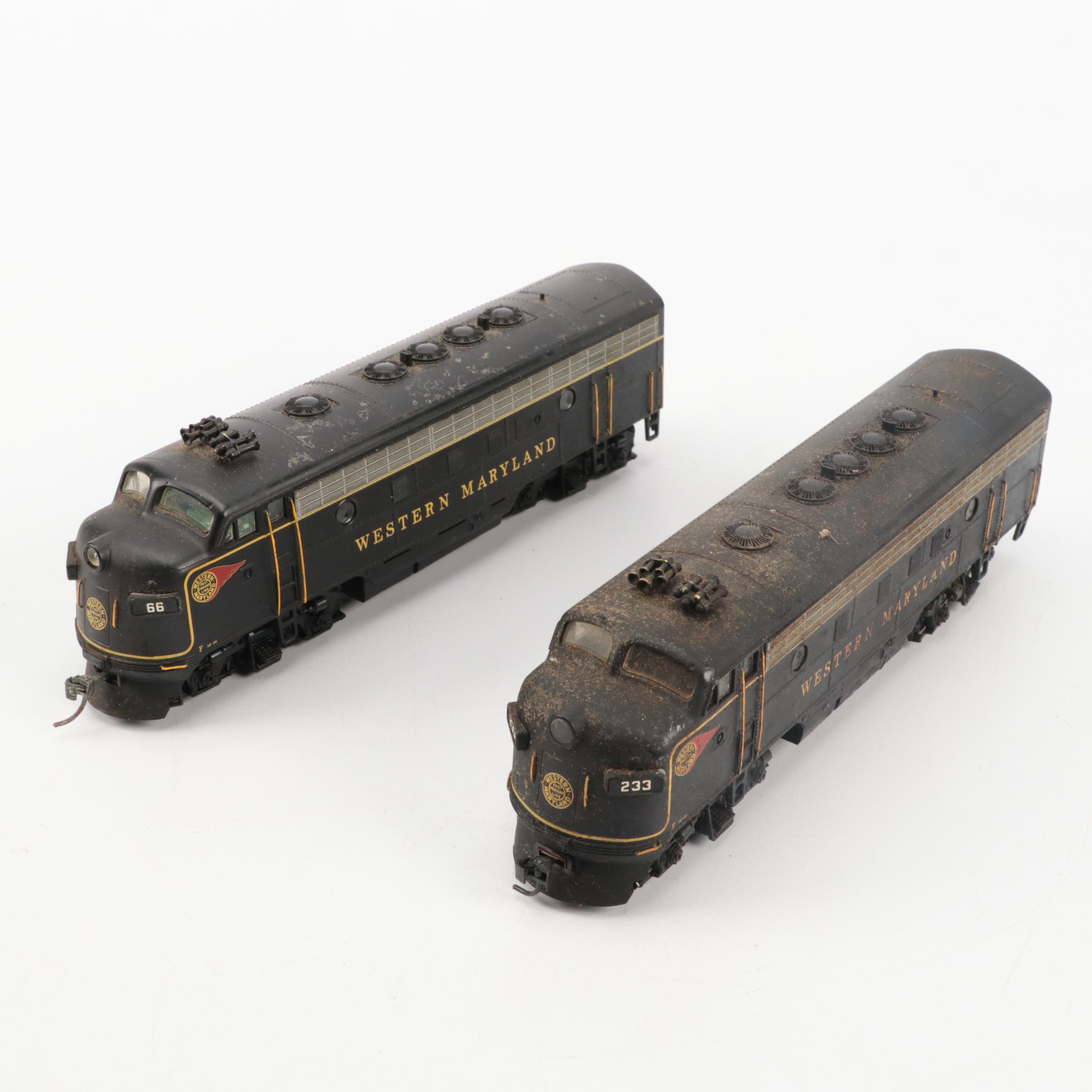 Bachmann and Other HO-Scale Passenger Cars and Locomotive