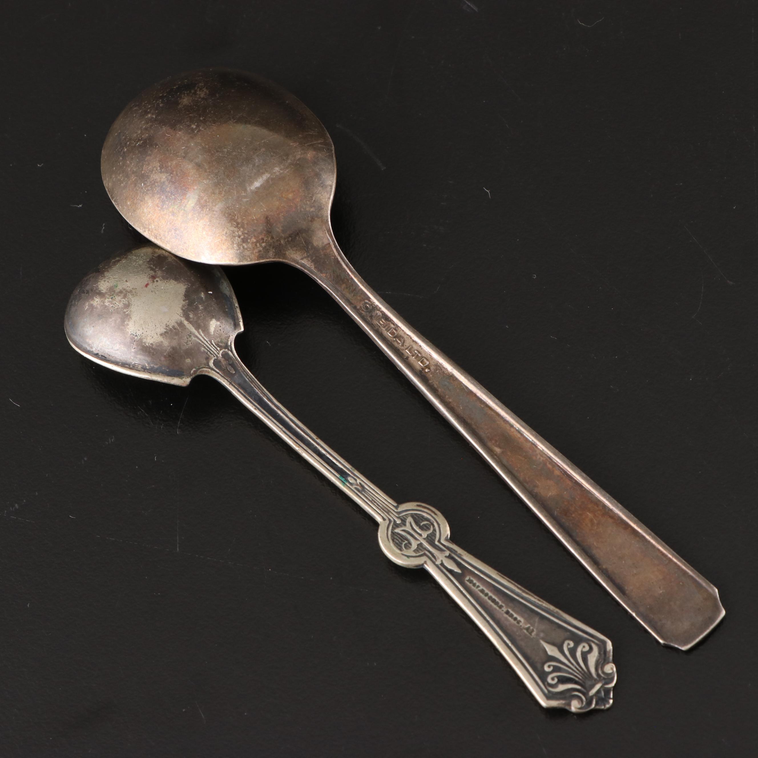 German Etched Glass Beer Mug with Other Sterling and Silver Plate Décor