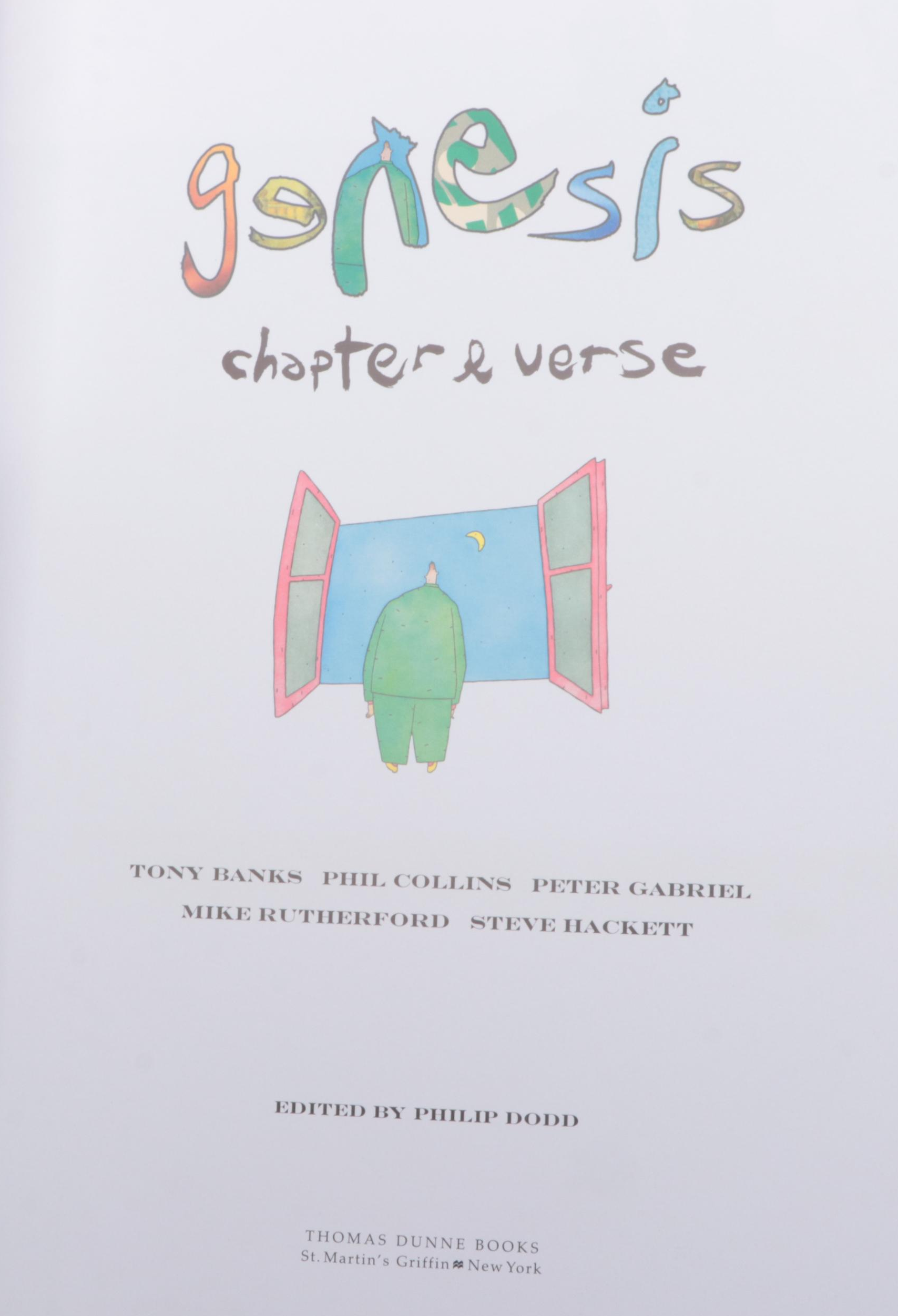"Genesis: Chapter and Verse" Edited by Philip Dodd and More