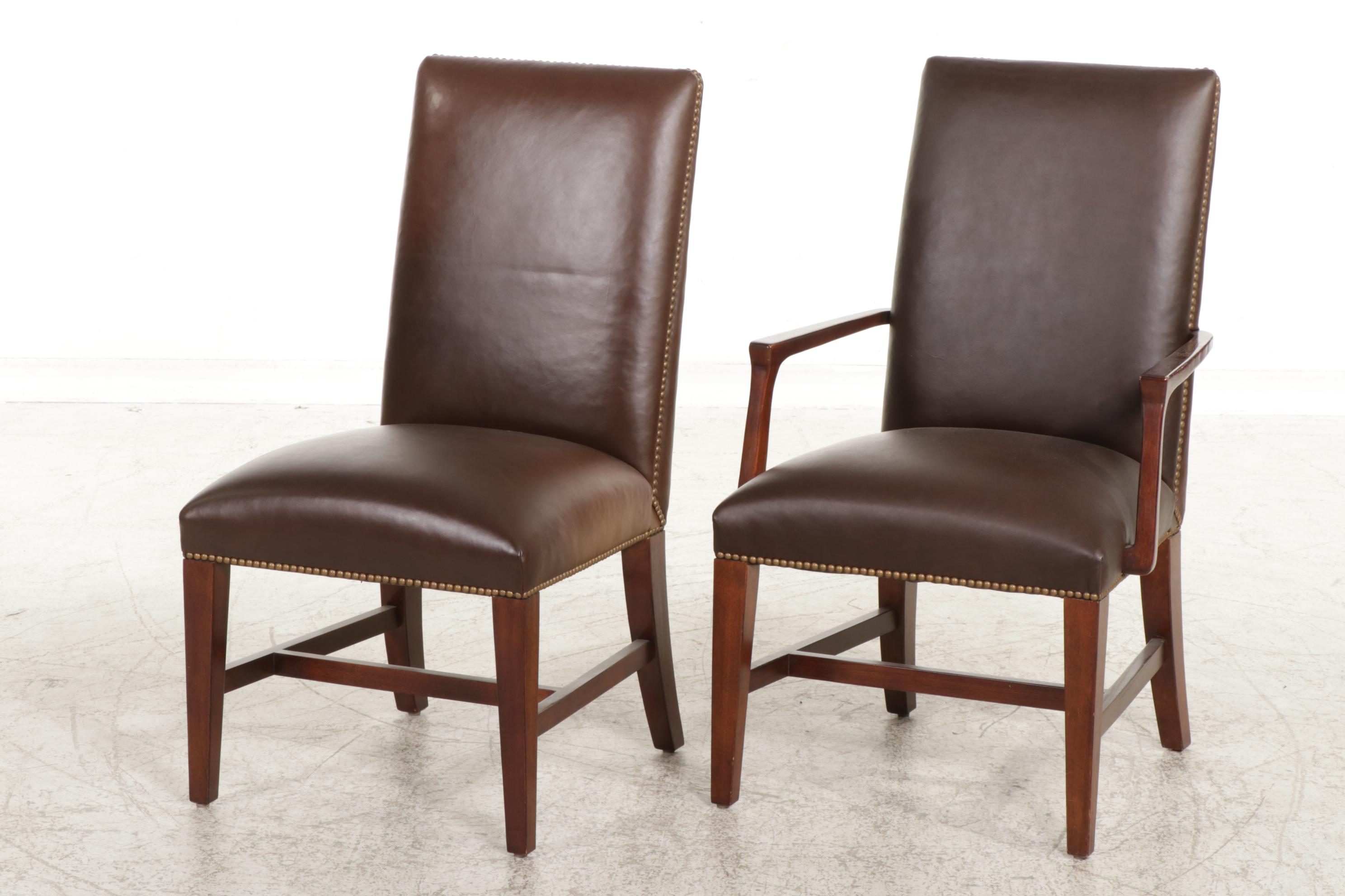 William IV Style Hardwood Extension Dining Table and 8 Chairs