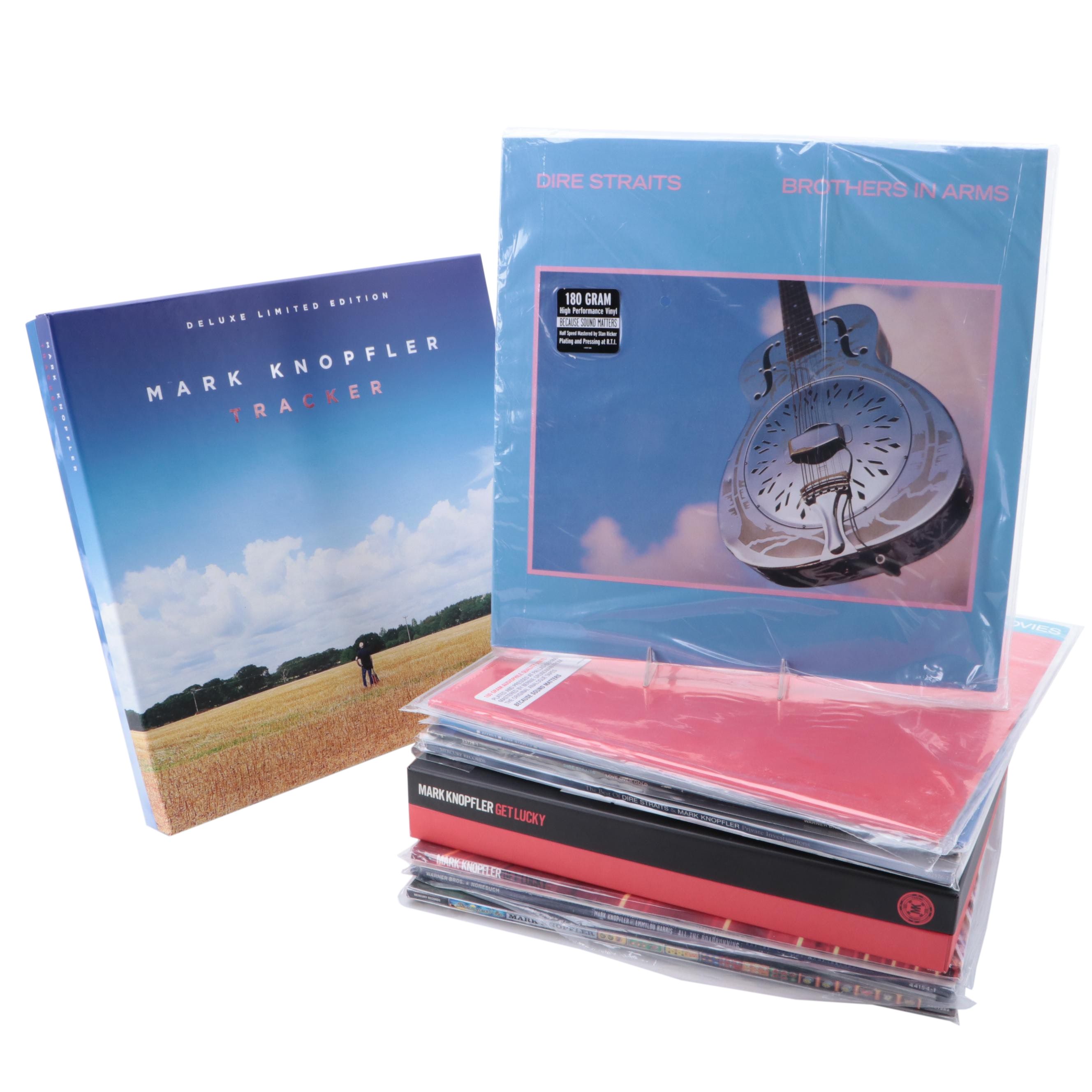 Dire Straits and Mark Knopfler Record Album Collections