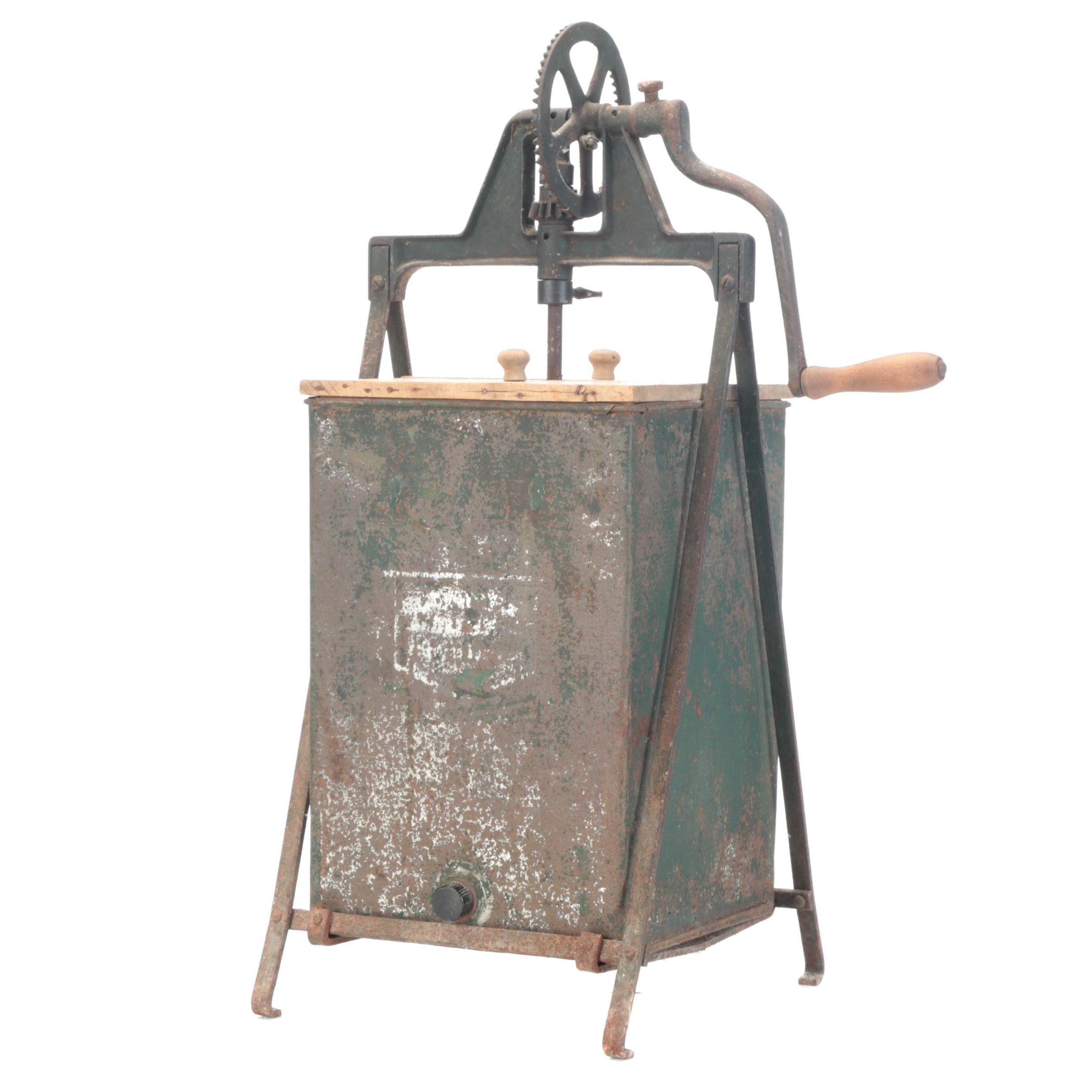 Hand Crank Butter Churn, Early 20th Century