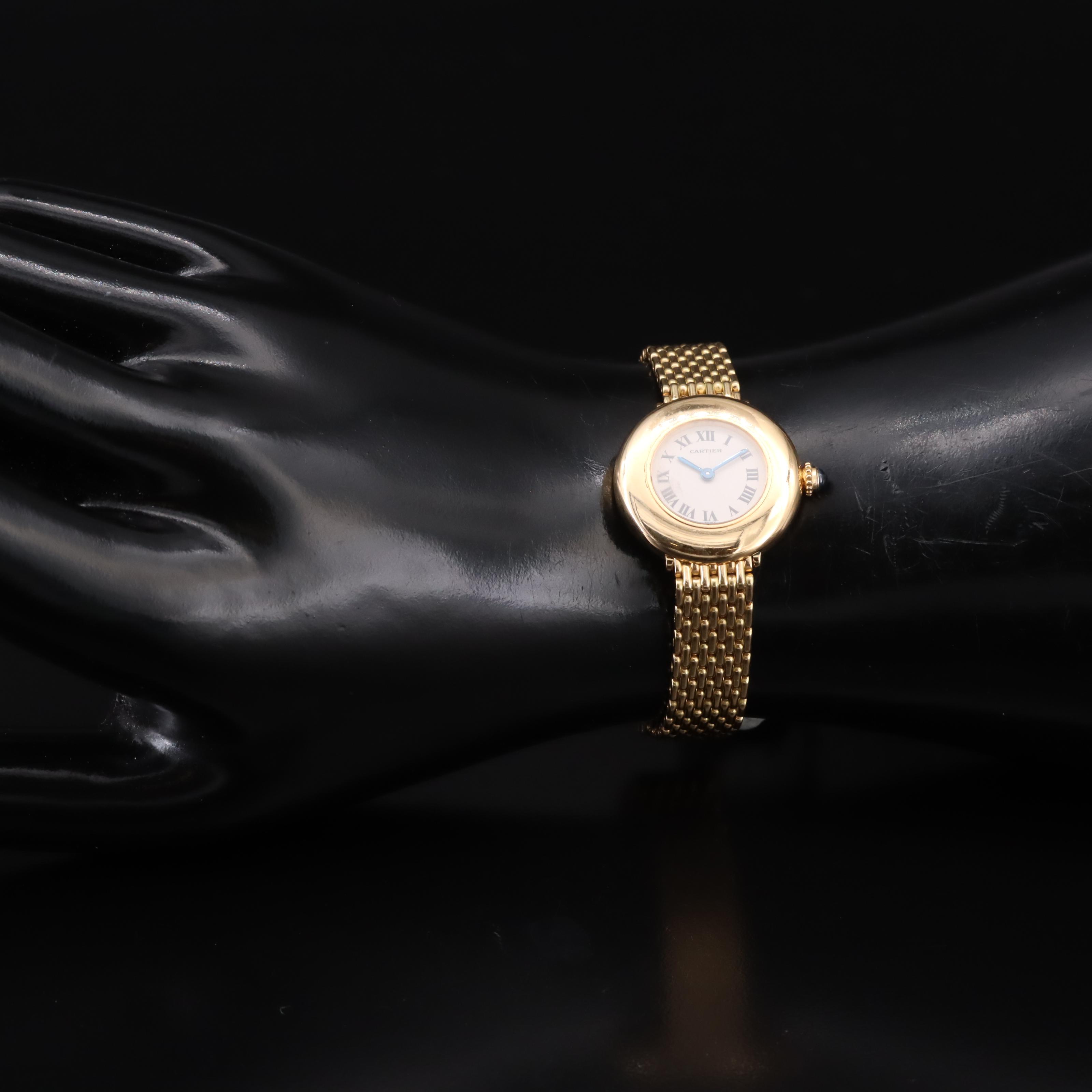 18K Cartier Quartz Watch