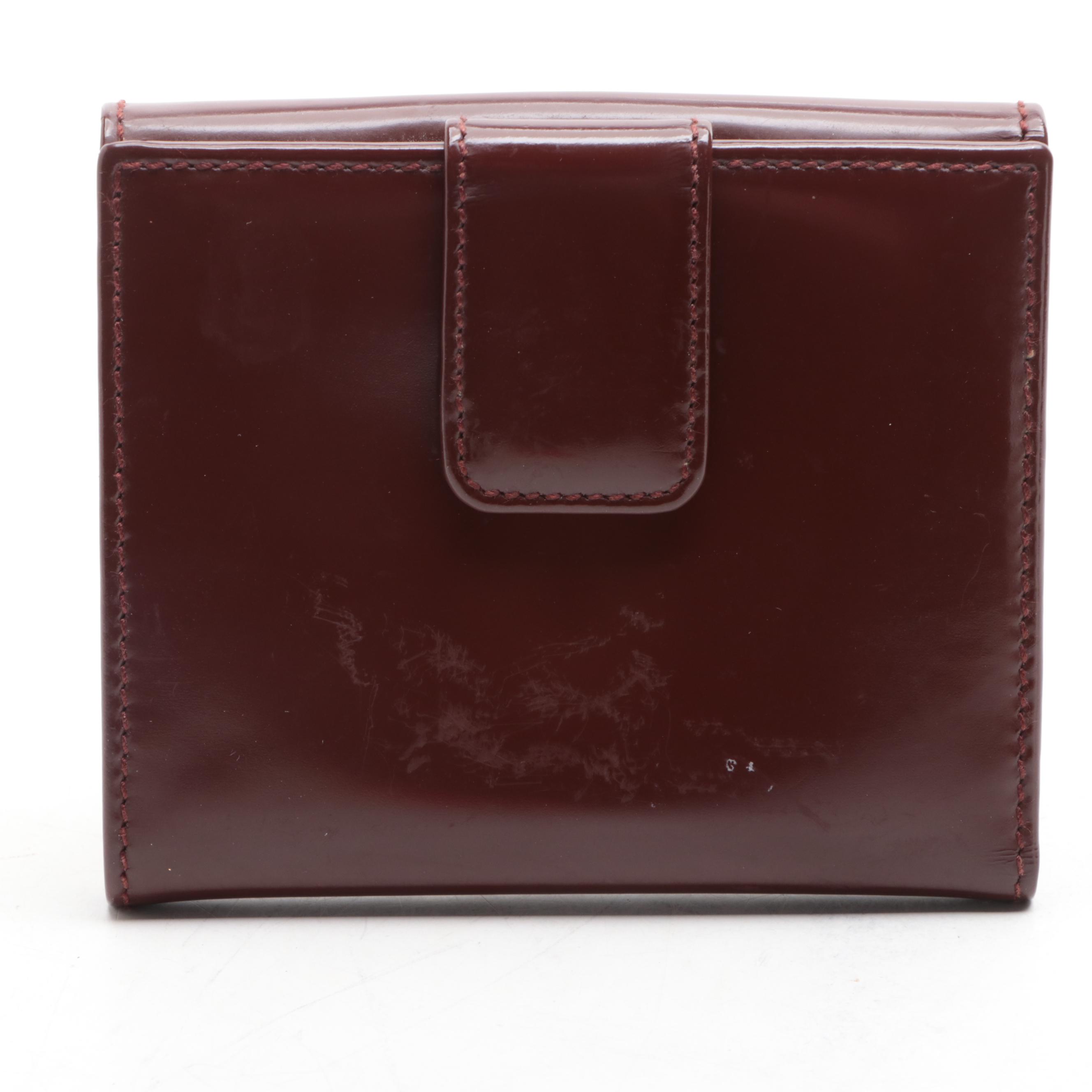 Gucci Compact Wallet in Polished Leather