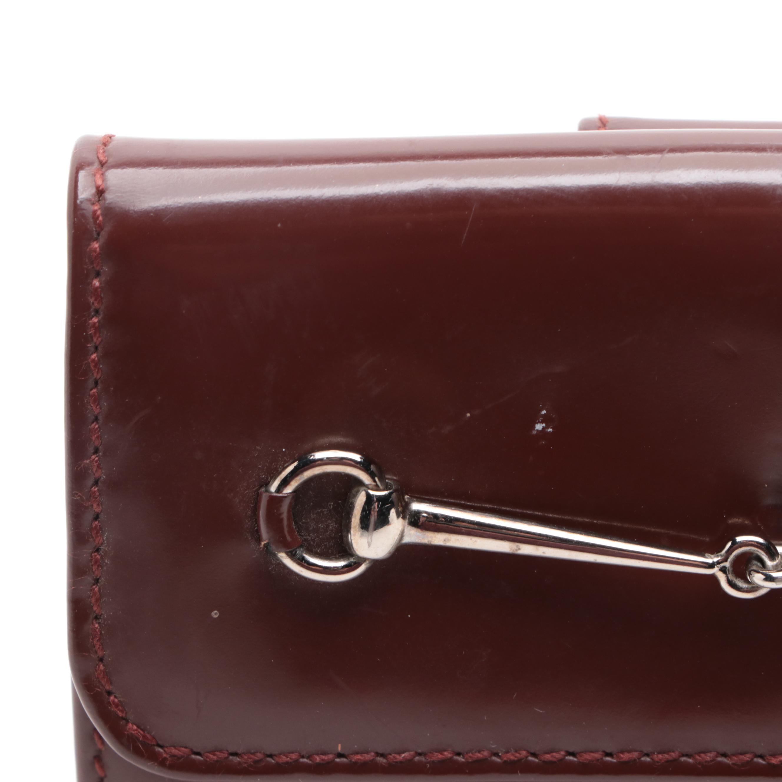 Gucci Compact Wallet in Polished Leather