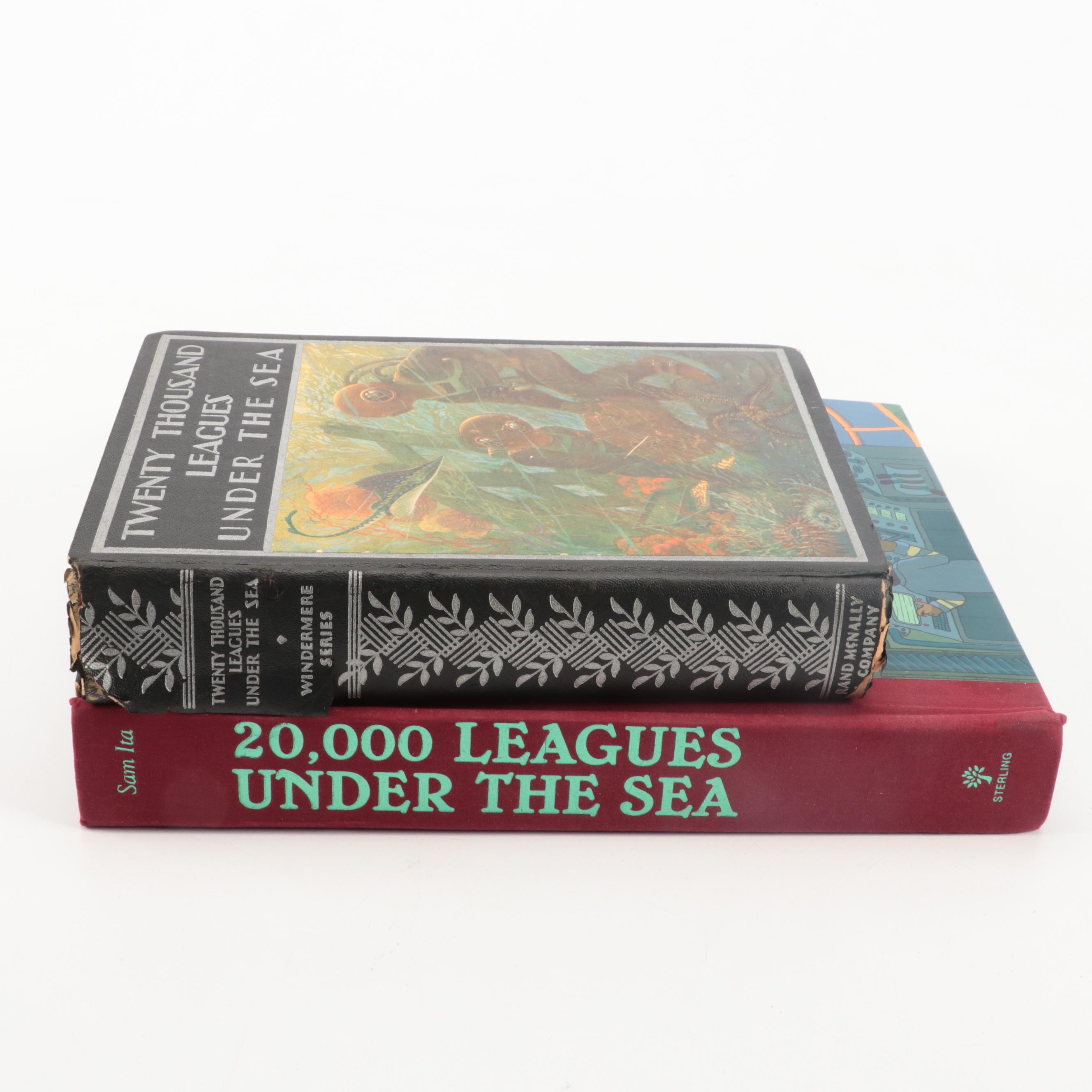 Milo Winter and Sam Ita Illustrated "20,000 Leagues Under the Sea"