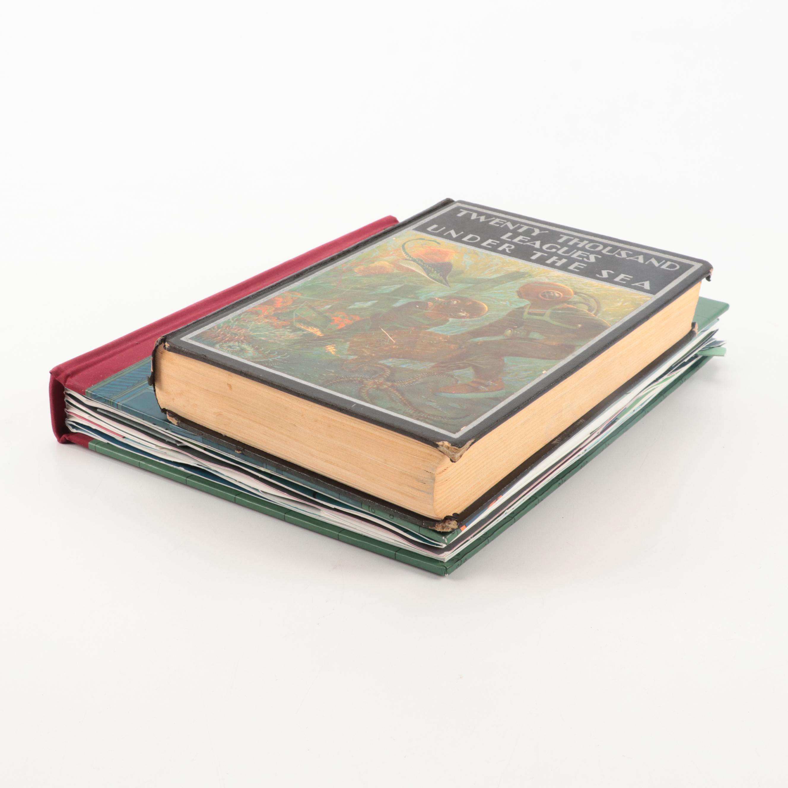 Milo Winter and Sam Ita Illustrated "20,000 Leagues Under the Sea"