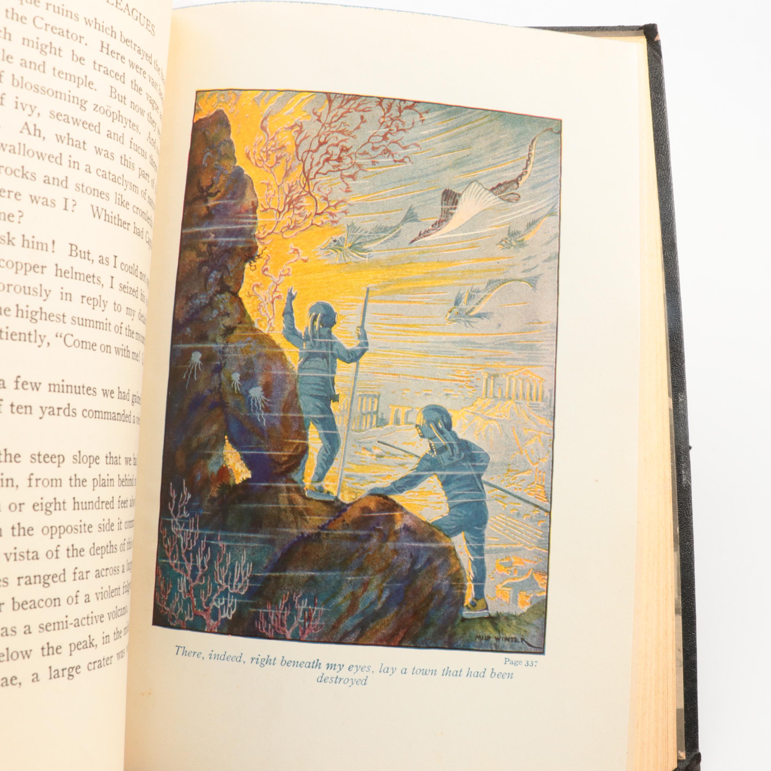 Milo Winter and Sam Ita Illustrated "20,000 Leagues Under the Sea"