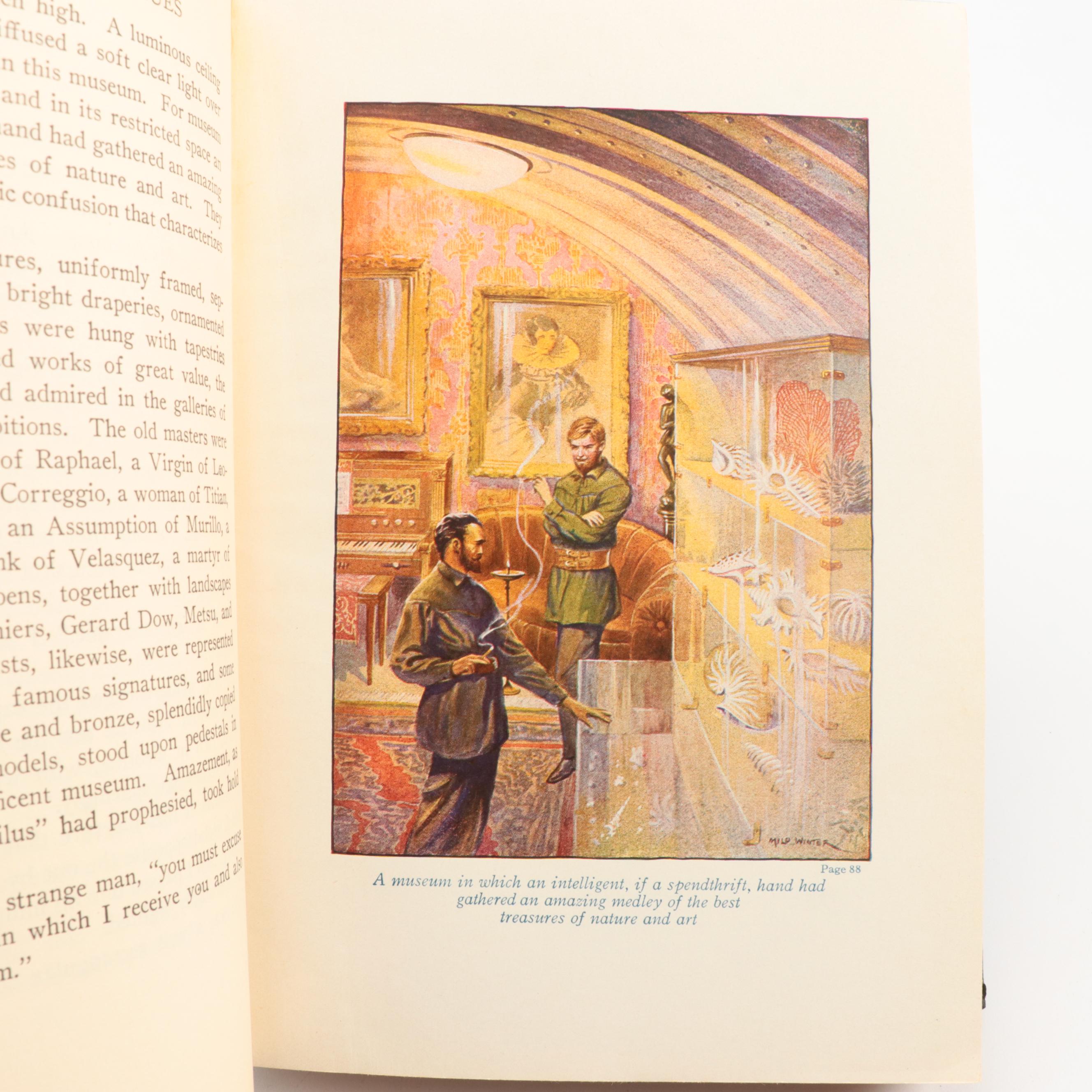 Milo Winter and Sam Ita Illustrated "20,000 Leagues Under the Sea"