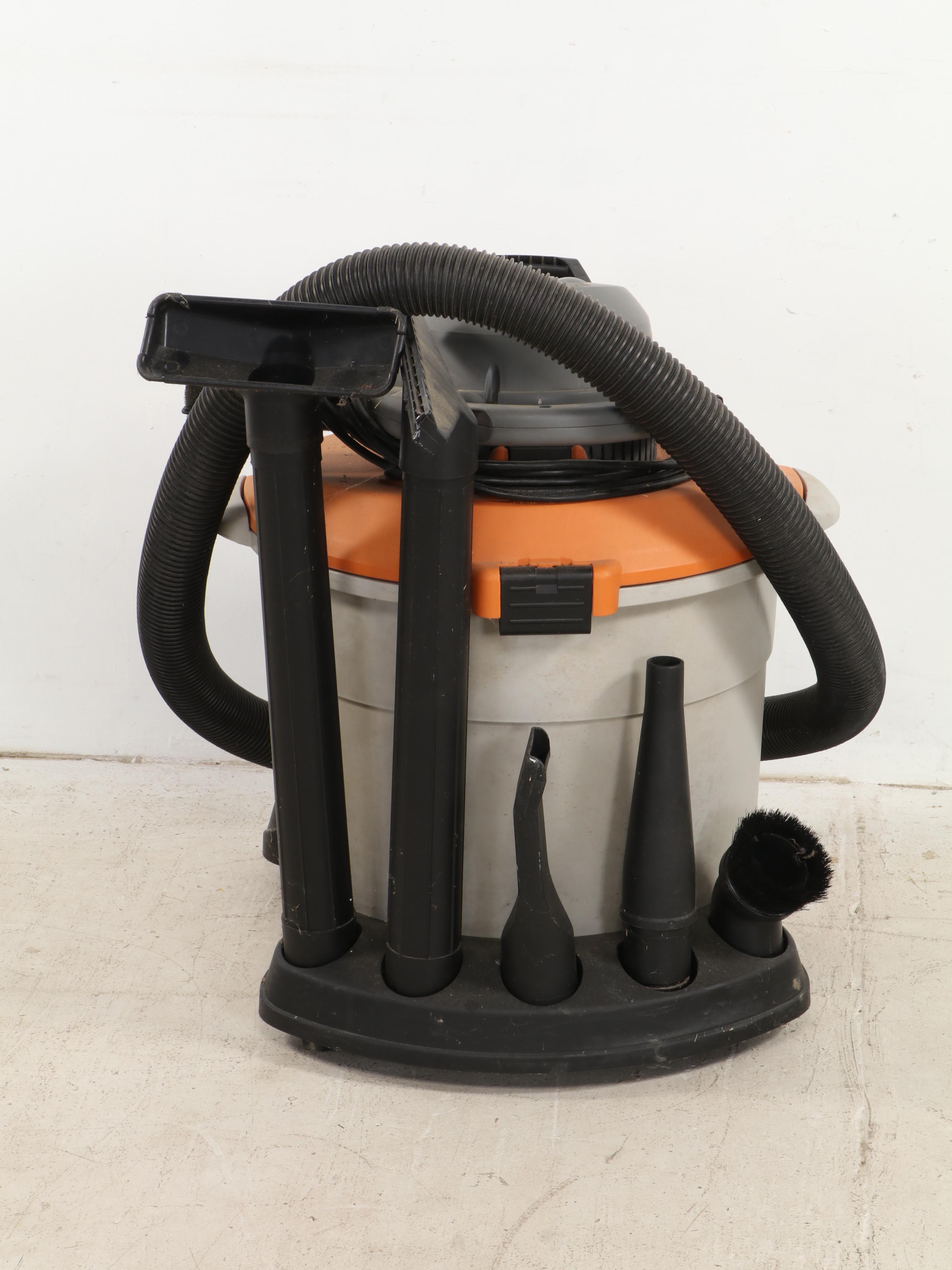 Ridgid 2-in-1 Blower Vacuum with Attachments, Brooms, and More