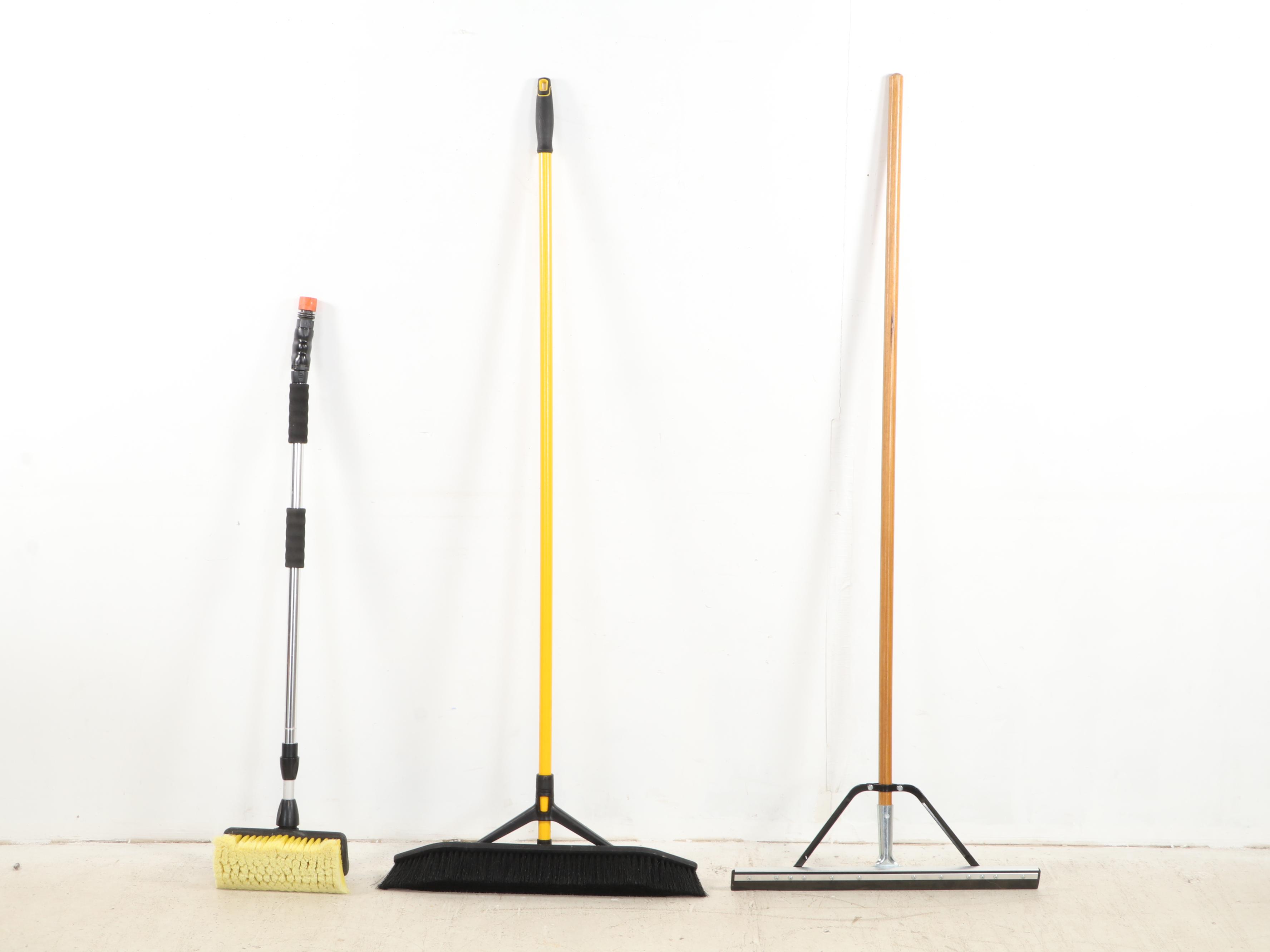 Ridgid 2-in-1 Blower Vacuum with Attachments, Brooms, and More