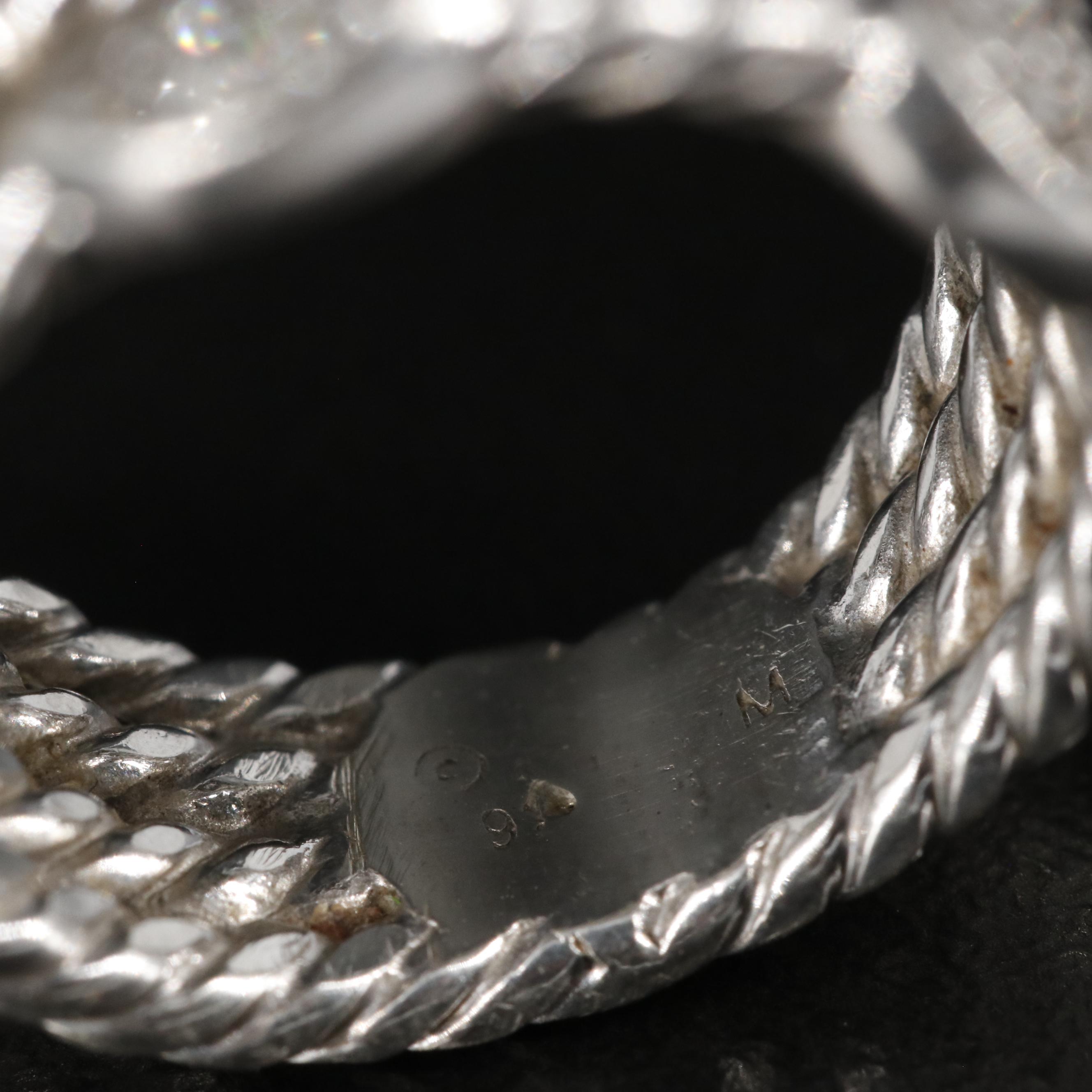 David Yurman Confetti Sterling and Diamond Ring