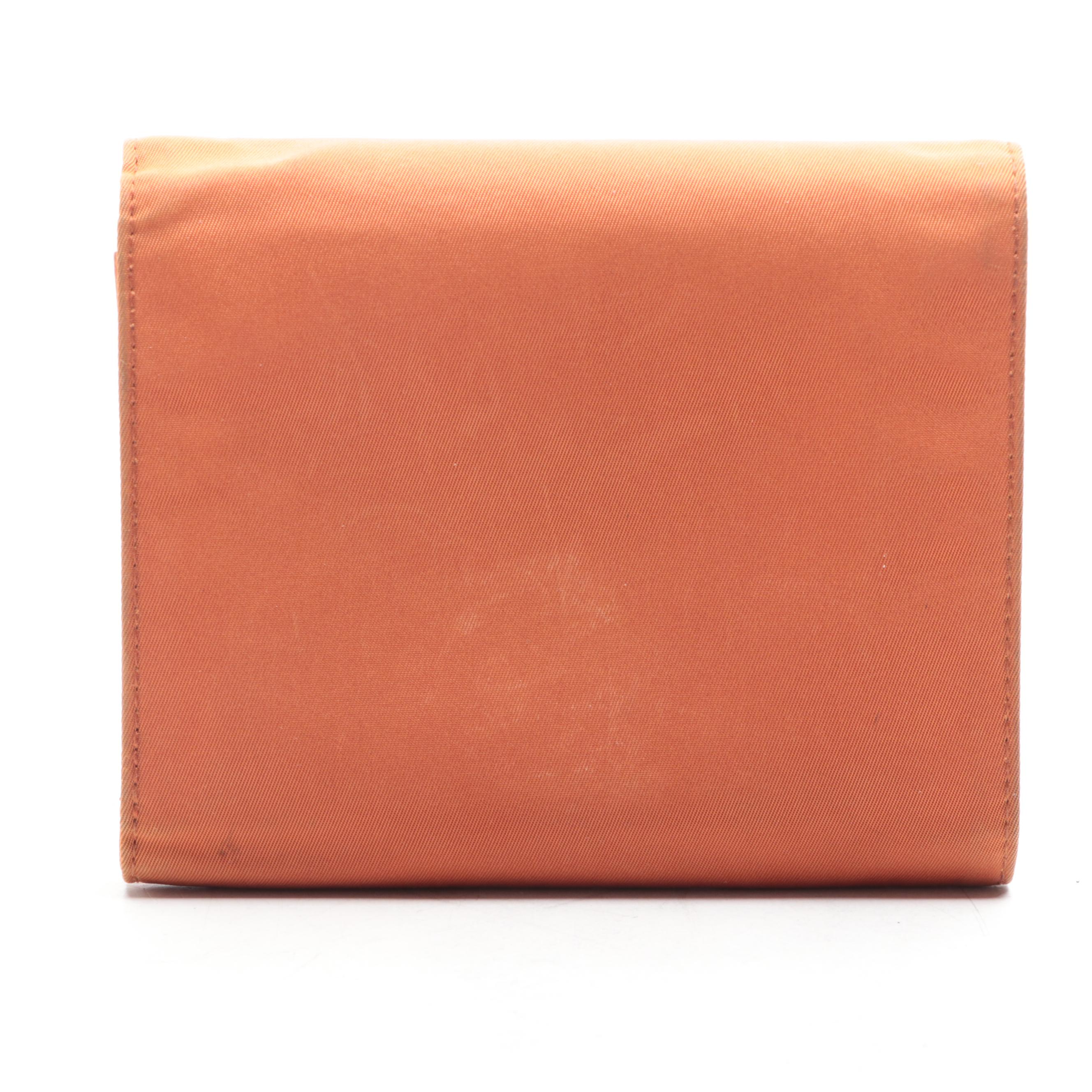 Prada Bifold Wallet in Tessuto Nylon and Leather
