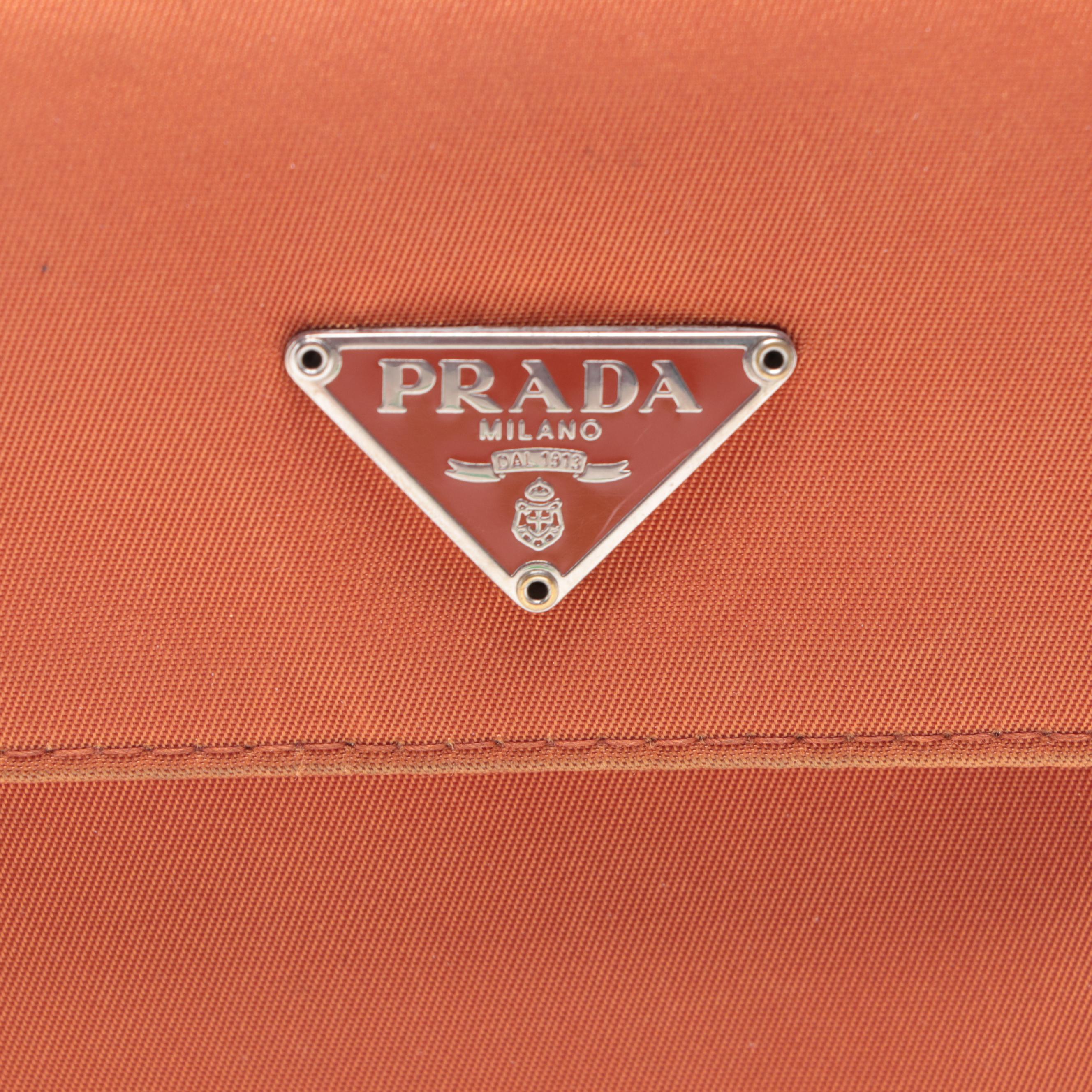 Prada Bifold Wallet in Tessuto Nylon and Leather