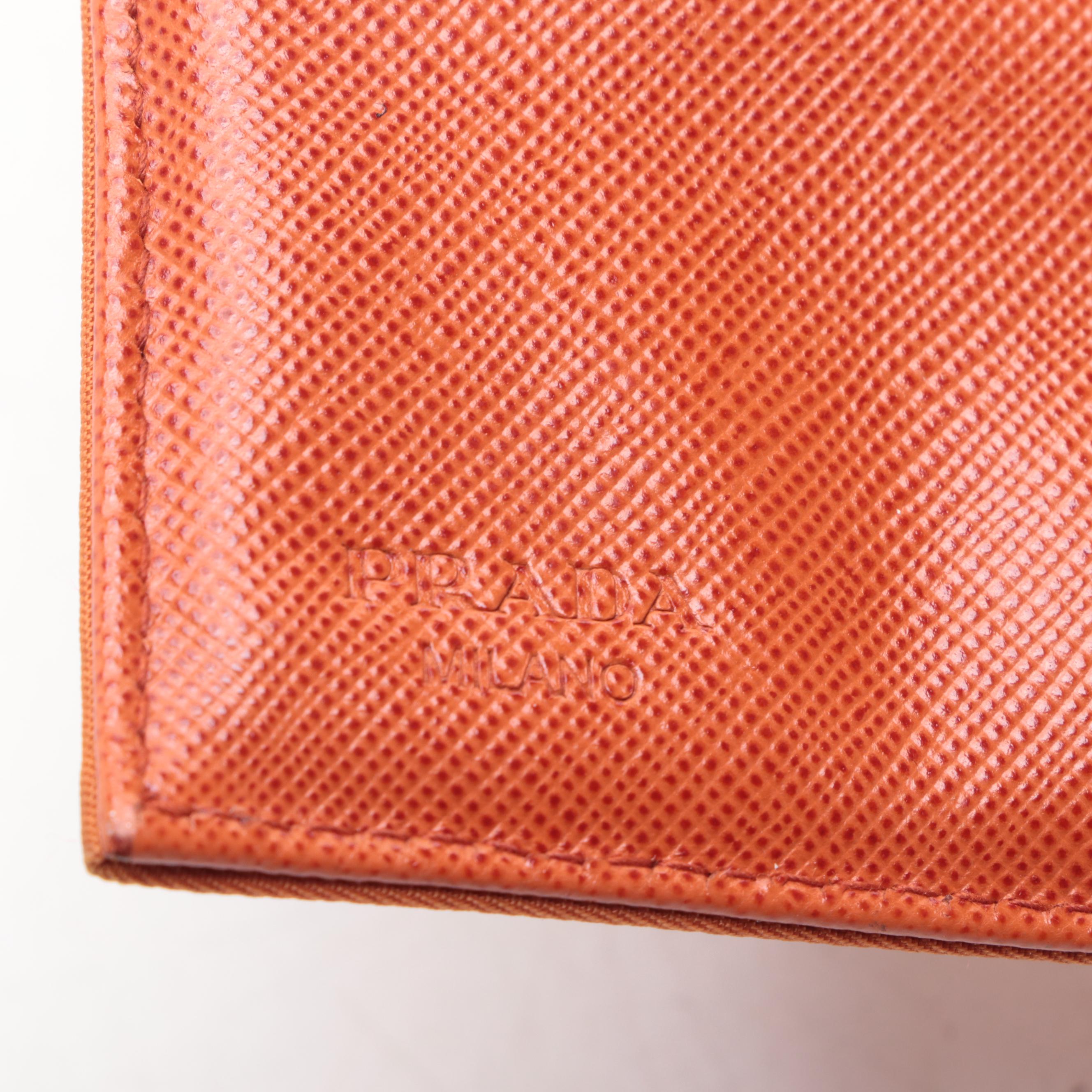 Prada Bifold Wallet in Tessuto Nylon and Leather