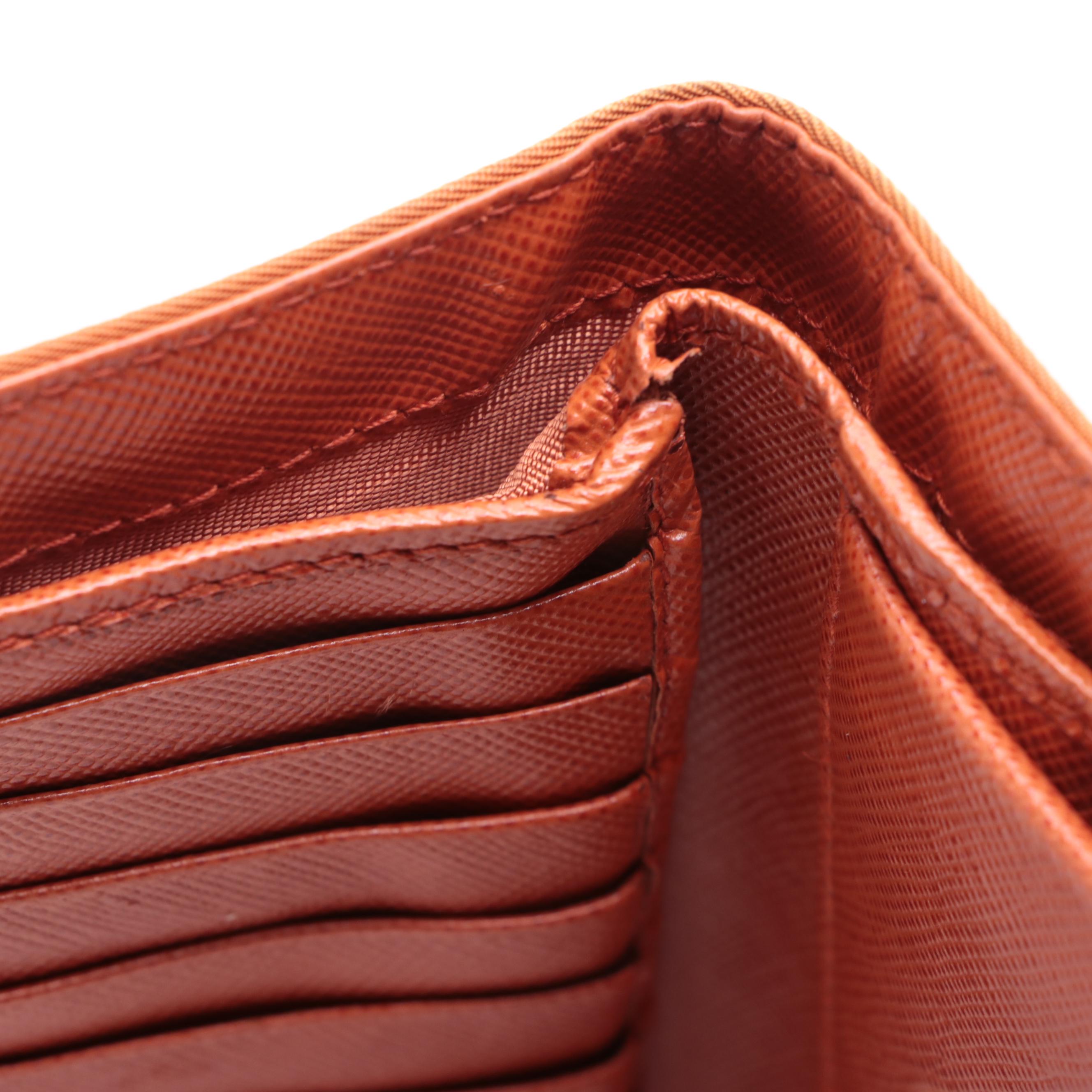 Prada Bifold Wallet in Tessuto Nylon and Leather